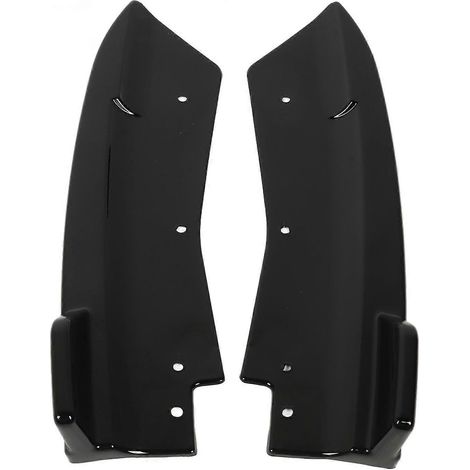 2 Stück Heckstoßstangenleiste, Lippenspoiler, Diffusor, Splitter, Kratzschutz, Seitenschwellerverlängerung Für X3