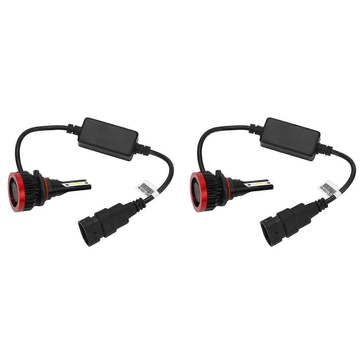 Stück Led-autoscheinwerfer, 12 V Dc, Schutzart Ip68, 6500 Lm, 6000 K, Universell Für Fahrzeuge Mit 9005-anschluss