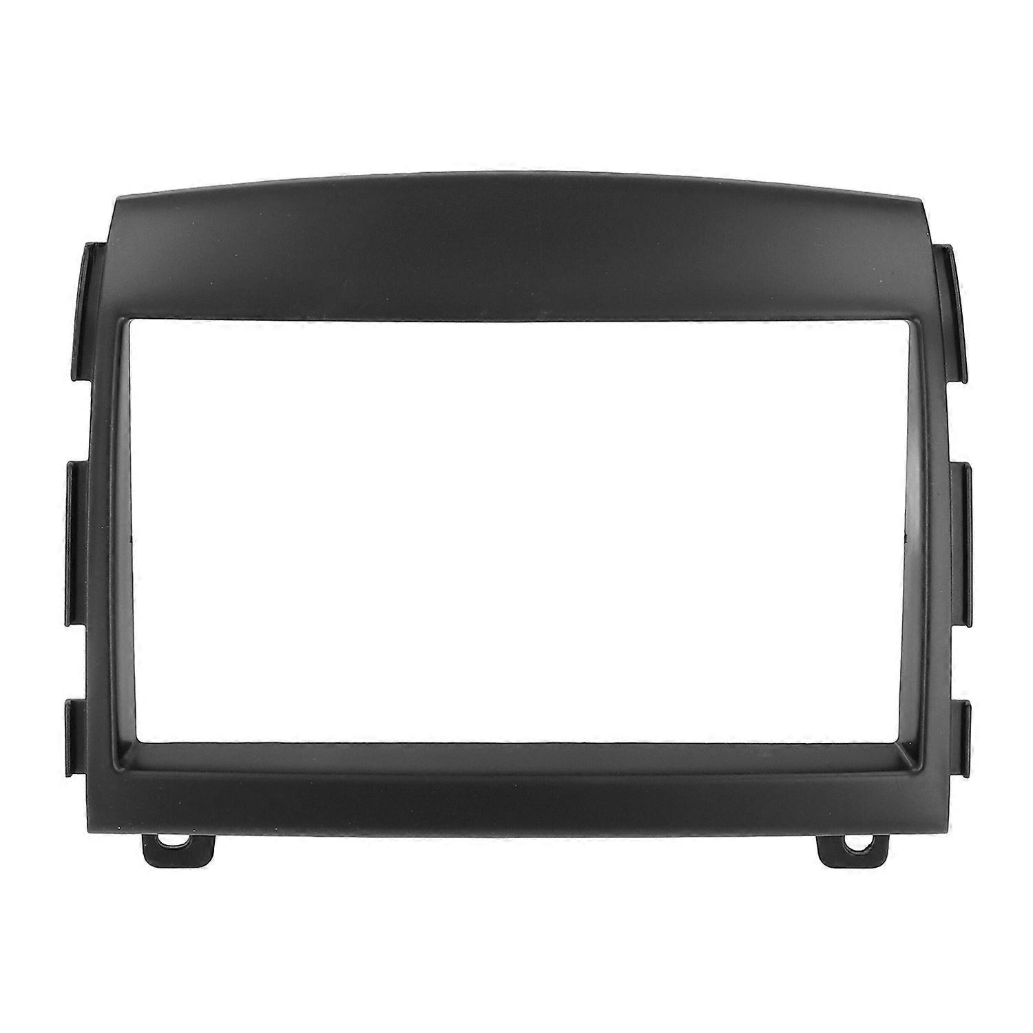 2din-autoradioblende Aus Abs Mit Audio-cd/dvd-player, Modifizierter Rahmen, Ersatz Für Hyundai Sonata 2006
