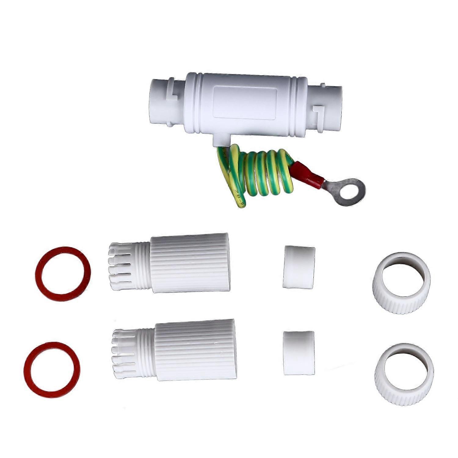 Poe Gigabit Rj45 Überspannungsschutz, Wasserdichter Netzwerkableiter, Überspannungsschutzgerät 12–57 V