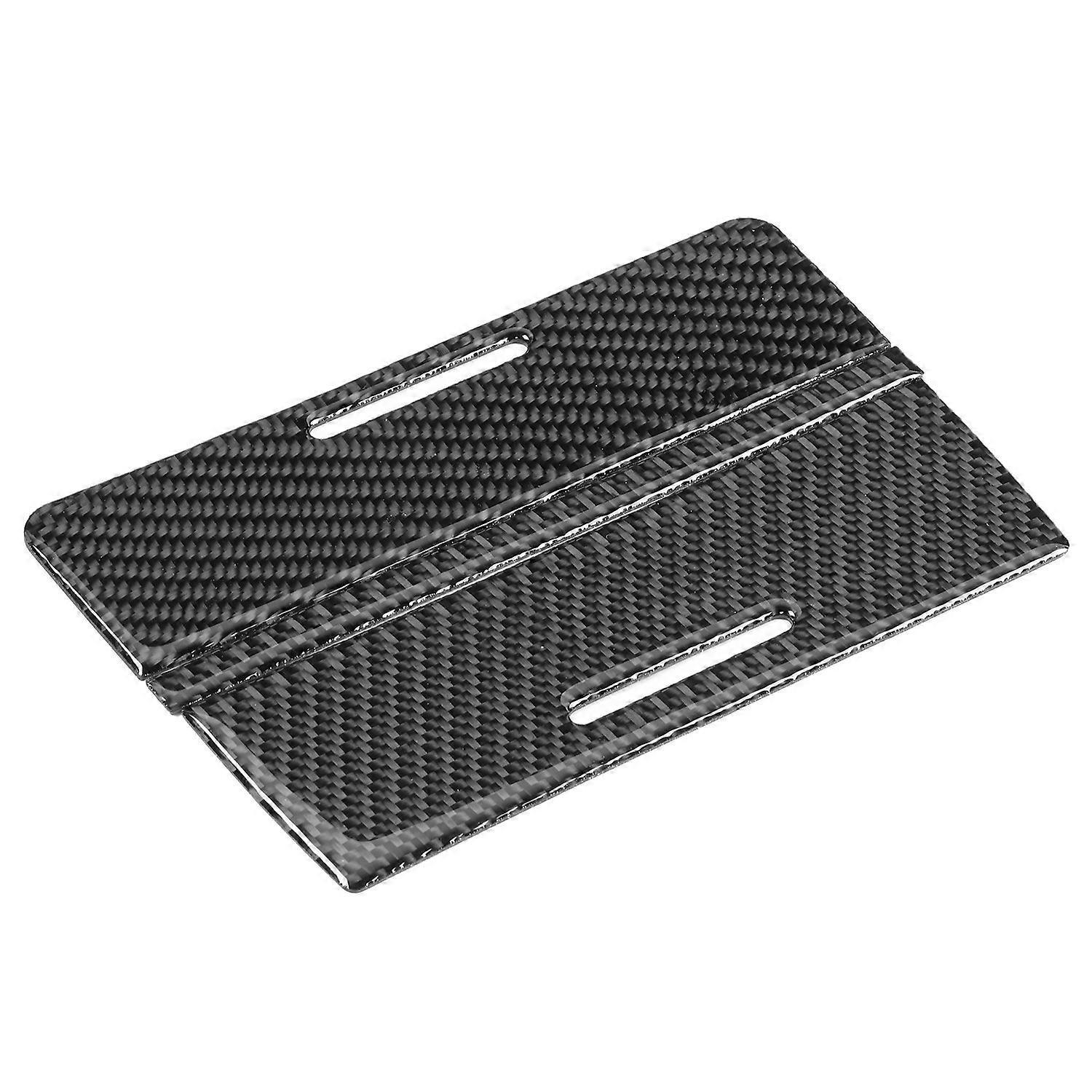 3-teilige Mittelkonsolen-ablagefach-verkleidung Aus Kohlefaser, Passend Für Mitsubishi Lancer Gt/gts 08‐16