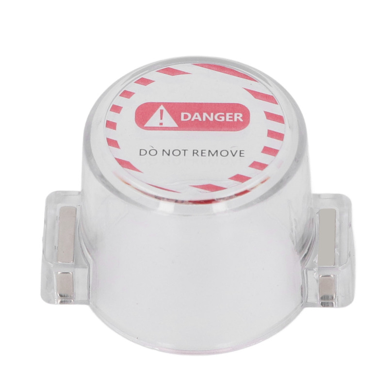 Schutzkappe Für Drucktaster, Rund, Volltransparent, Starker Magnet Für Not-aus Bd-h01-5