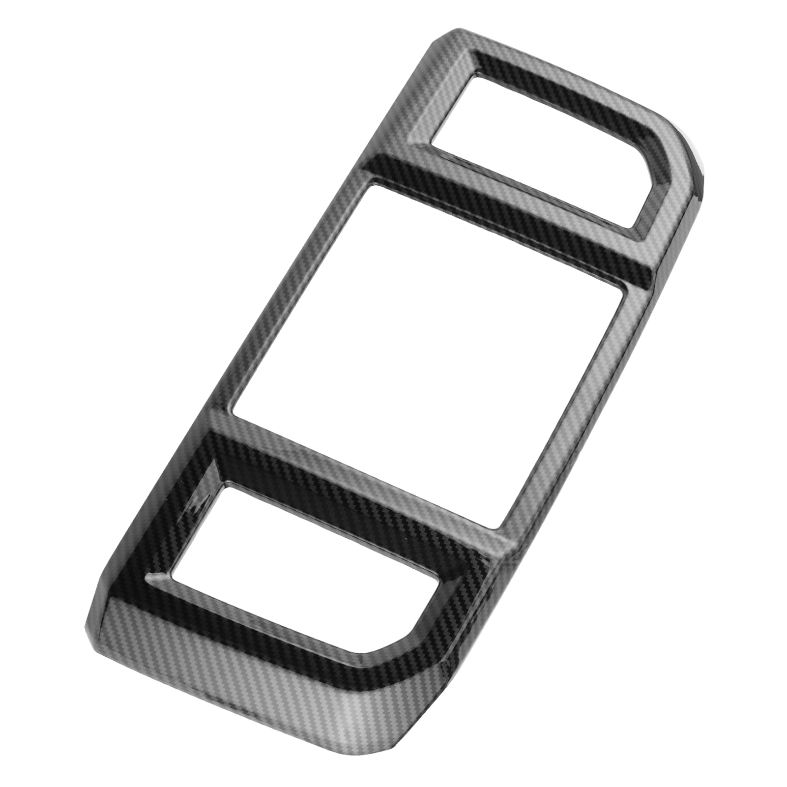 Abdeckung Für Den Hinteren Luftauslassrahmen In Carbonfaser-optik, Innenverkleidung, Passend Für Ford F150 2015–2020
