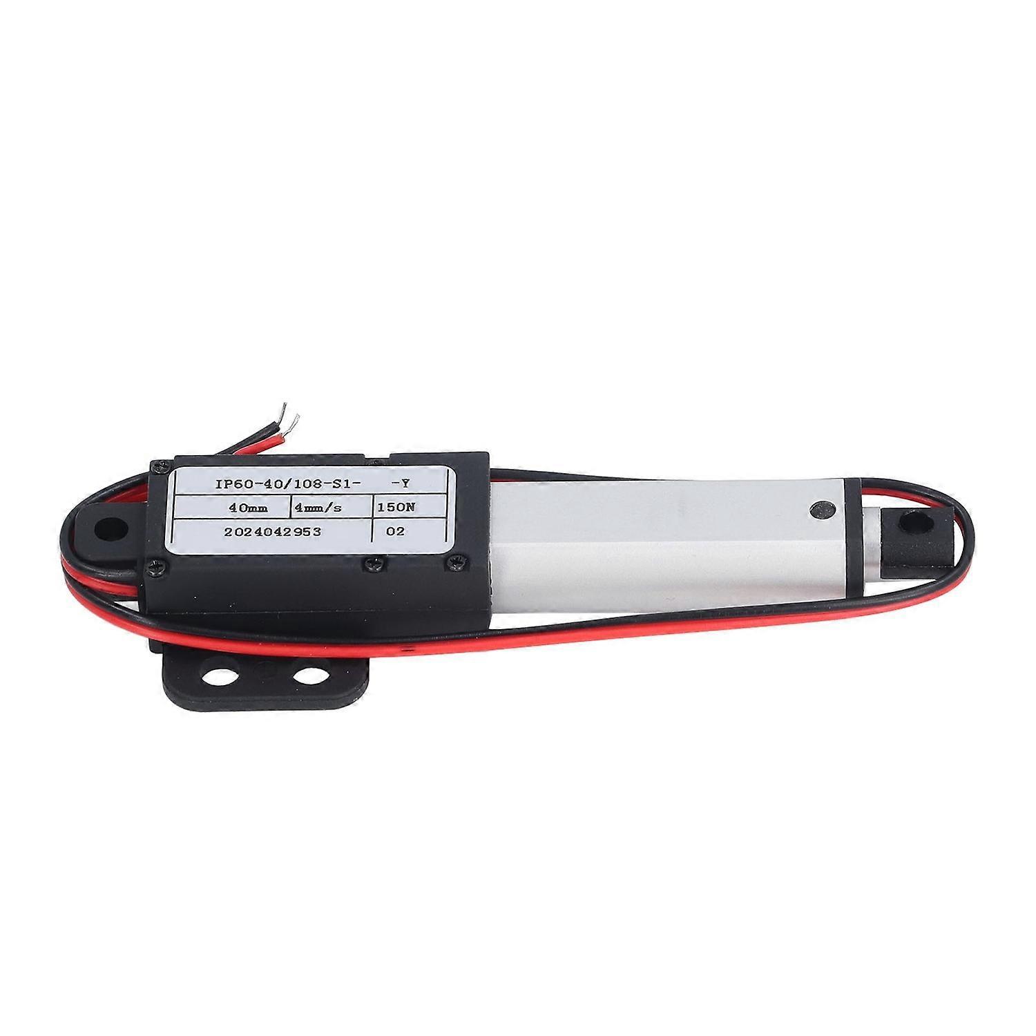 Elektrischer Linearantrieb, 40 Mm Hub, 150 N, 4 Mm/s, Linearbewegungsantrieb Für Sofa, Roboter, Fernseher, Tisch, Fenster