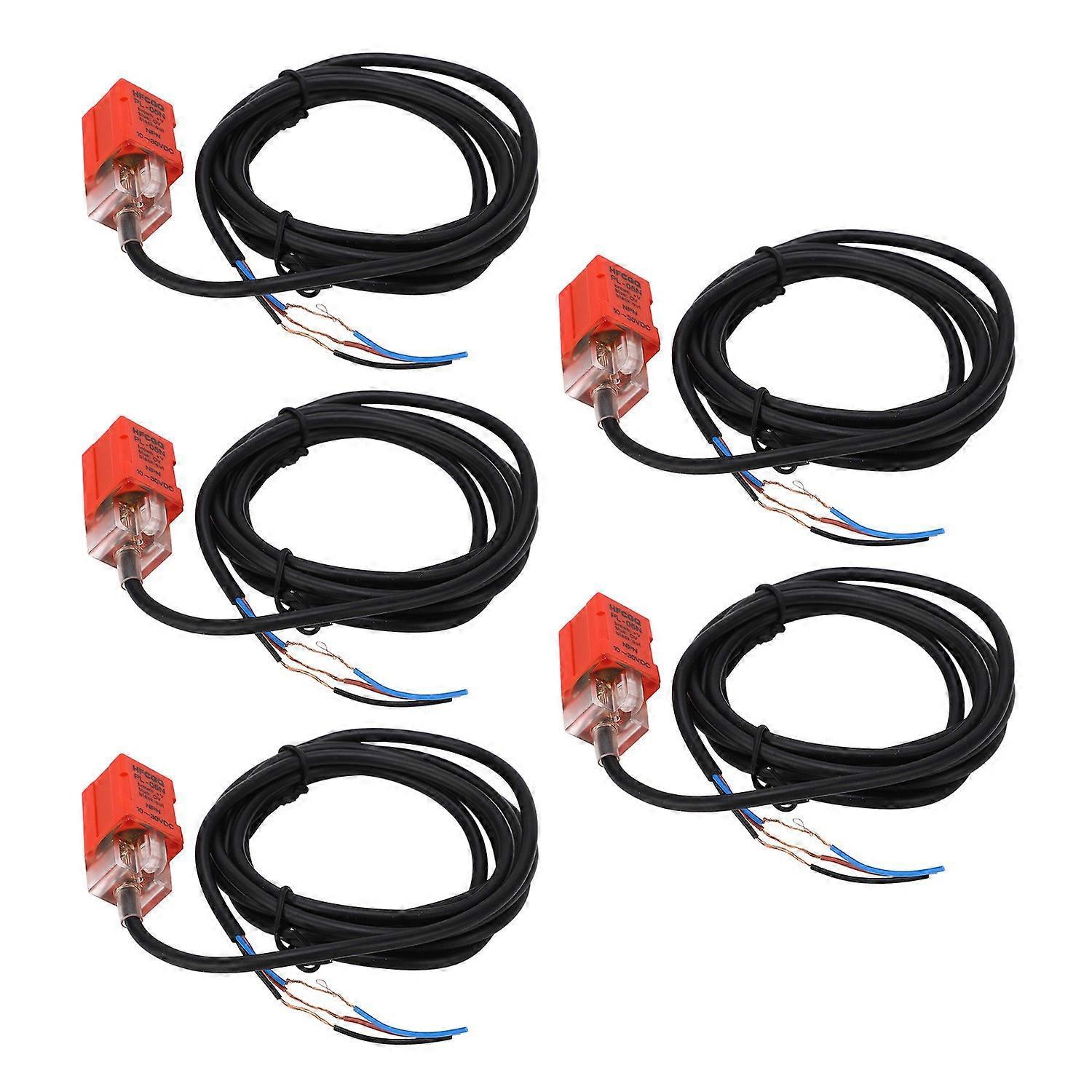Stück Näherungsschalter Npn, Normalerweise Offen, 100 Hz Ansprechfrequenz, Schutzart Ip65, Näherungssensor Dc 10–30 V, 200 M