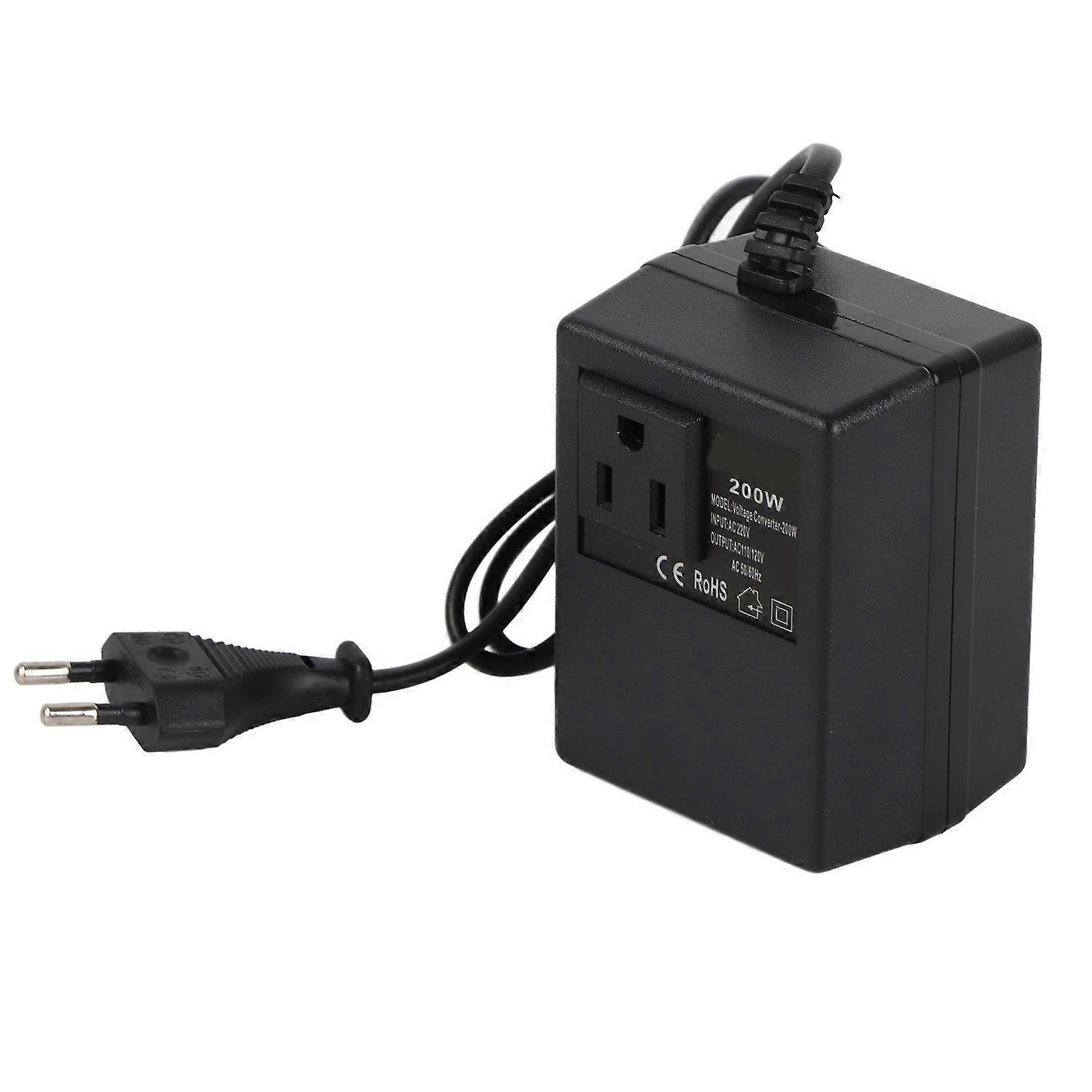 Reiseadapter Mit Spannungswandler, Universal-reisestecker, Maximal 200 W, 220 V Wechselstrom