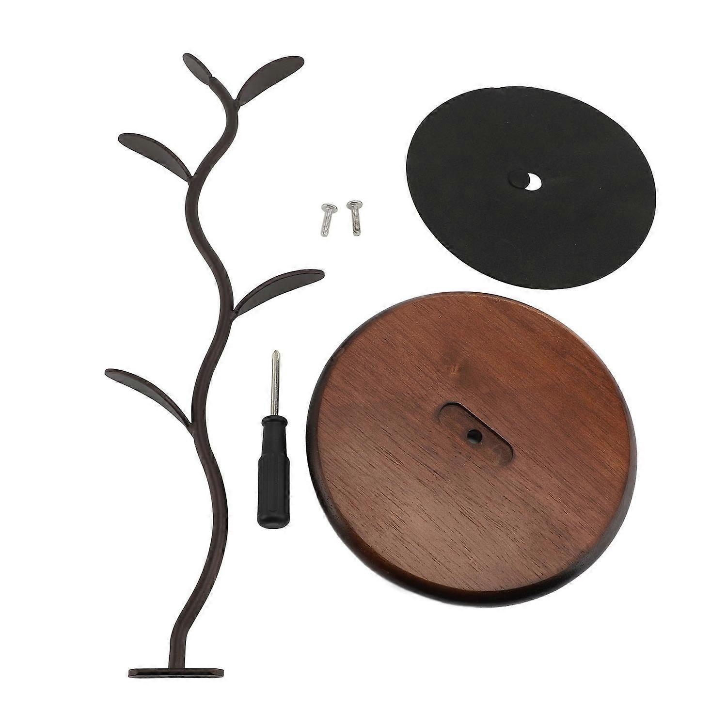 Multifunktionaler, Platzsparender Kaffeebecherhalter Aus Eisen Und Massivholz, Teetassenablage
