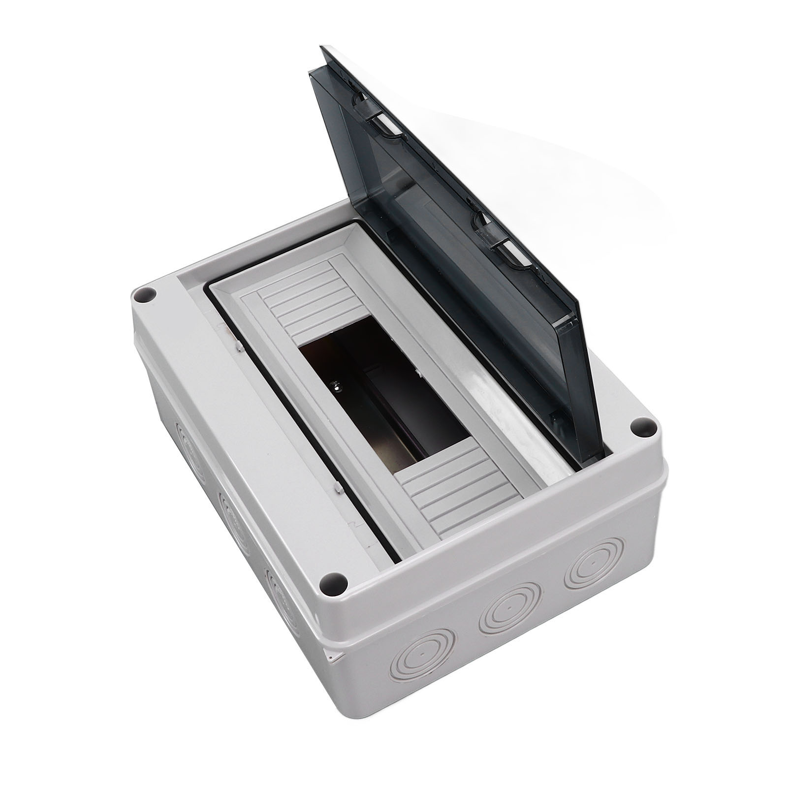 Ip65 Wasserdichter Verteilerkasten, 12-fach, Elektronisches Anschlussgehäuse Aus Kunststoff Für Leistungsschalter