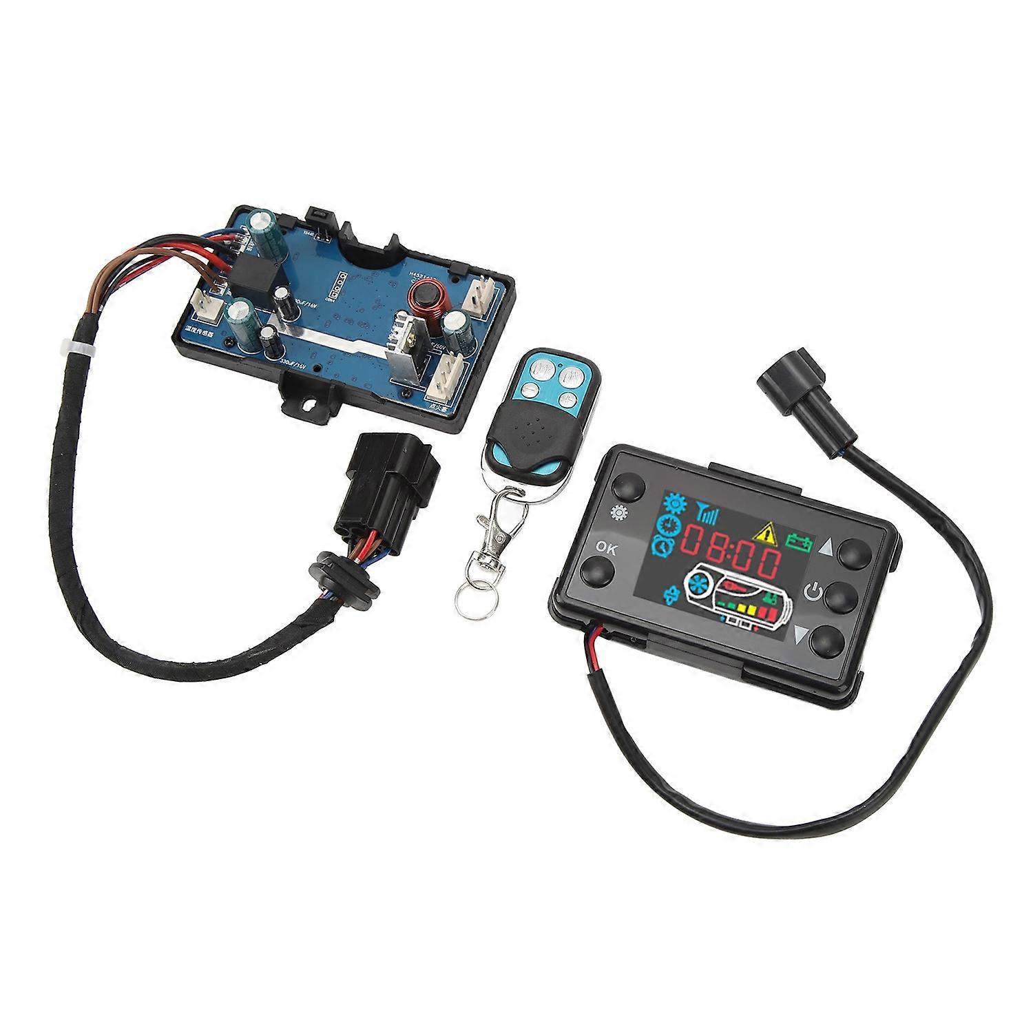 Lcd-monitor-schalter, Auto-klima-standheizungsschalter, Fernbedienung, Heizungsgeräte-controller-set Für