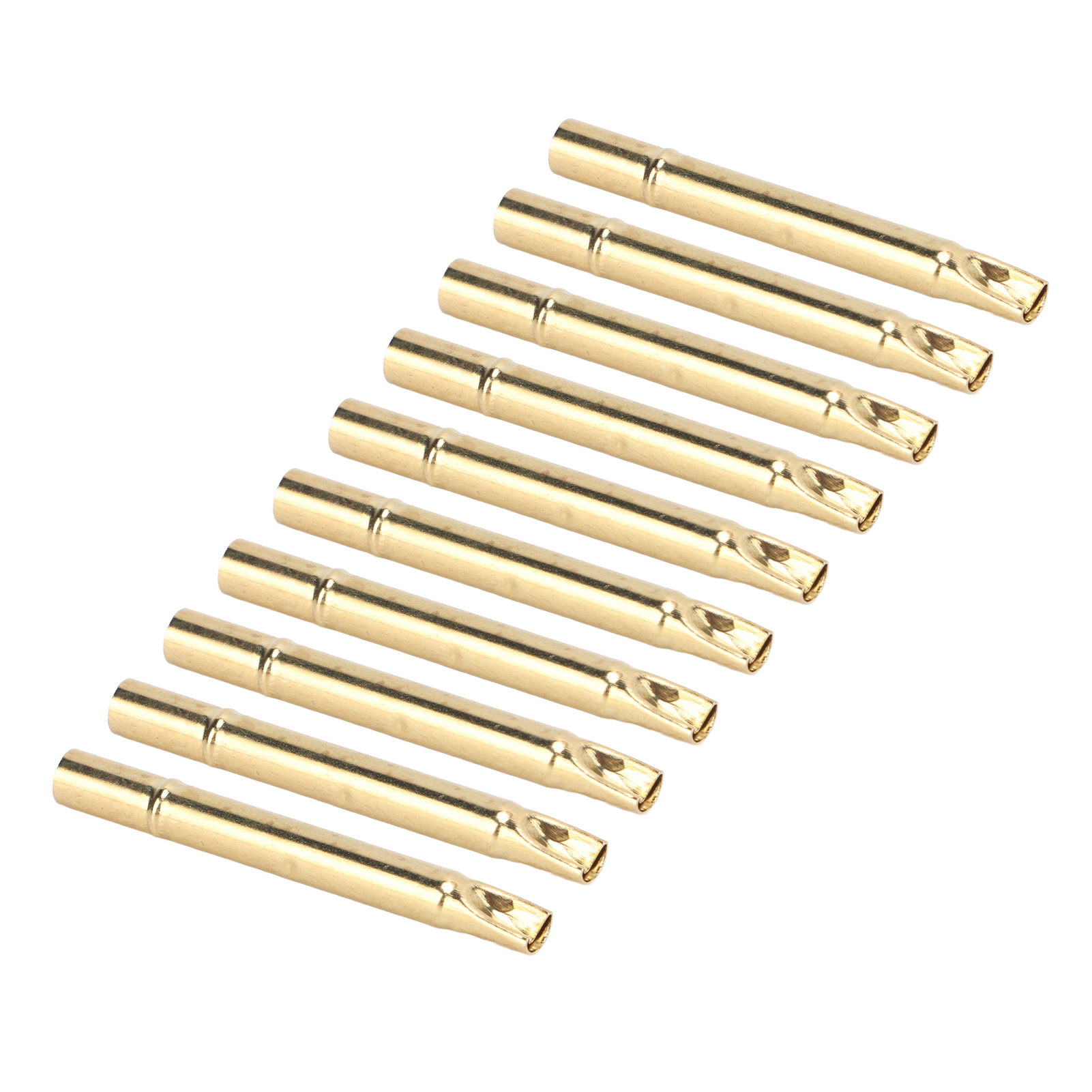 Ub189-4s Prüfspitzen-nadelkappe, 3,55 Mm Durchmesser, 34 Mm Länge, Vergoldete Messing-prüfspitzenkappe