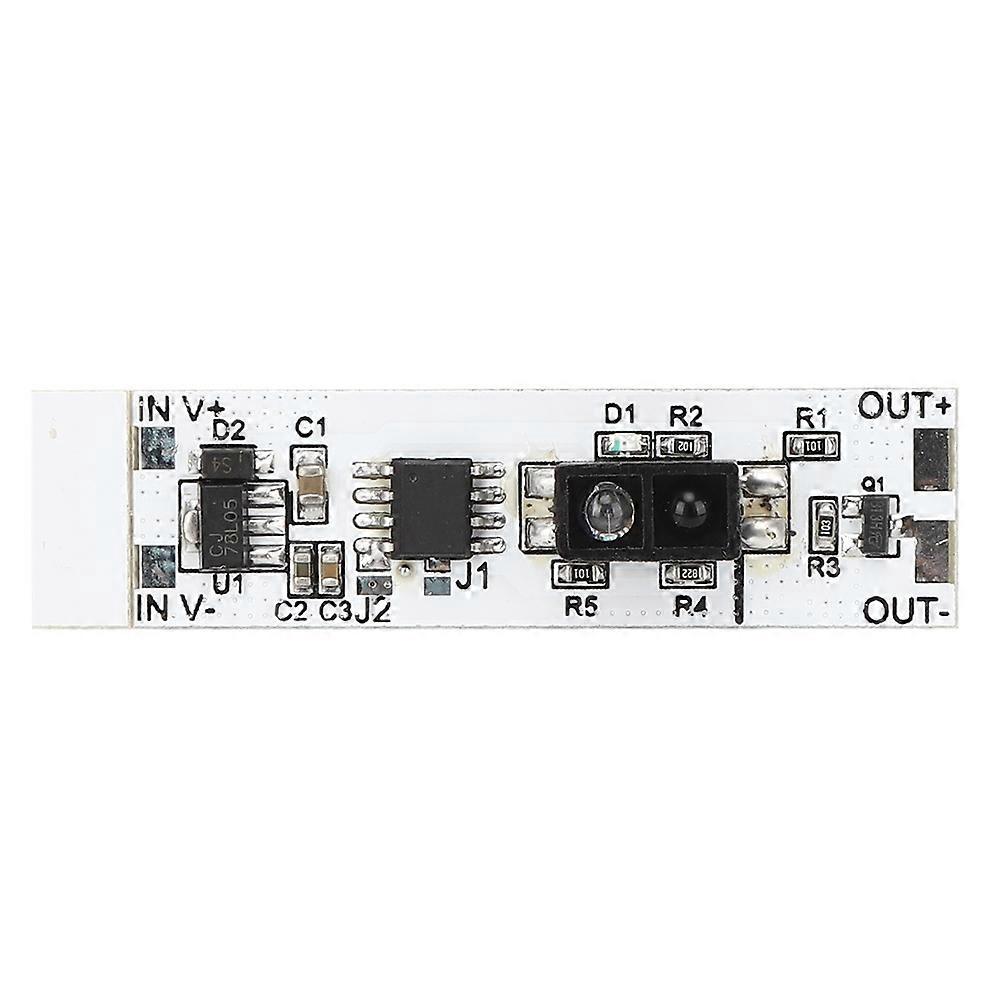 Infrarot-reflexionssensor-schaltmodul Mit Handwischfunktion Für Led-schranklampen (dc 5–12 V)