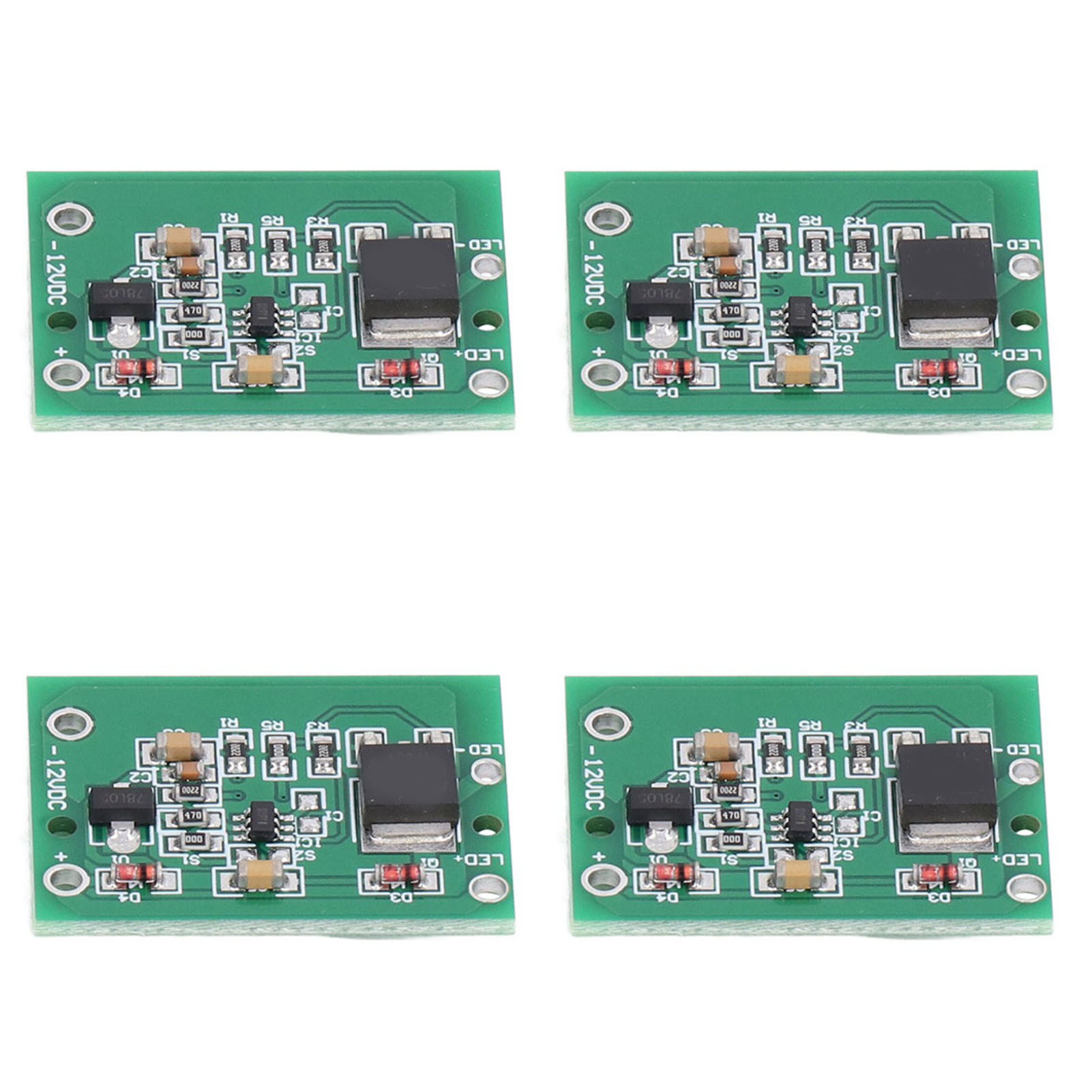 10 Stück 12v Kapazitive Touch-schalter-taster-jog-latch-schaltermodul Mit Patches Für Led-beleuchtung