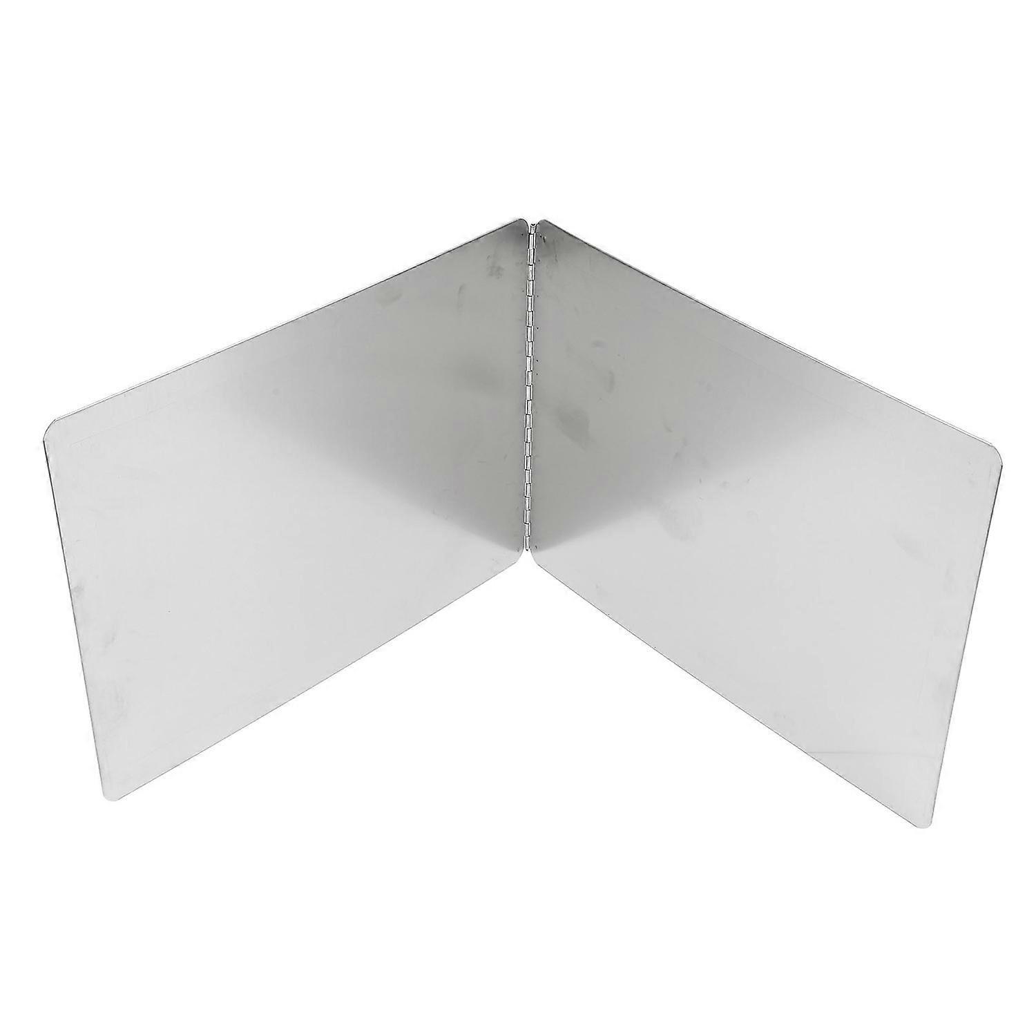 Fettschutz Für Herdplatten, Doppelseitig, Hitzebeständig, Antihaftbeschichtet, Edelstahl, Spritzschutz Für Herdplatten