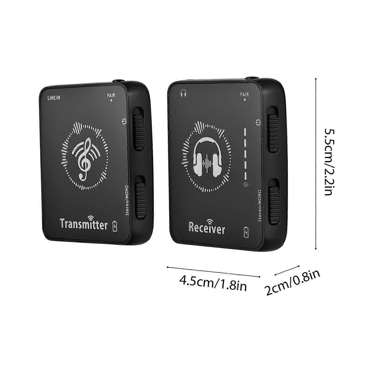 2,4-ghz-funk-kopfhörer-übertragungssystem, Wiederaufladbarer Sender Und Empfänger (mono/stereo)