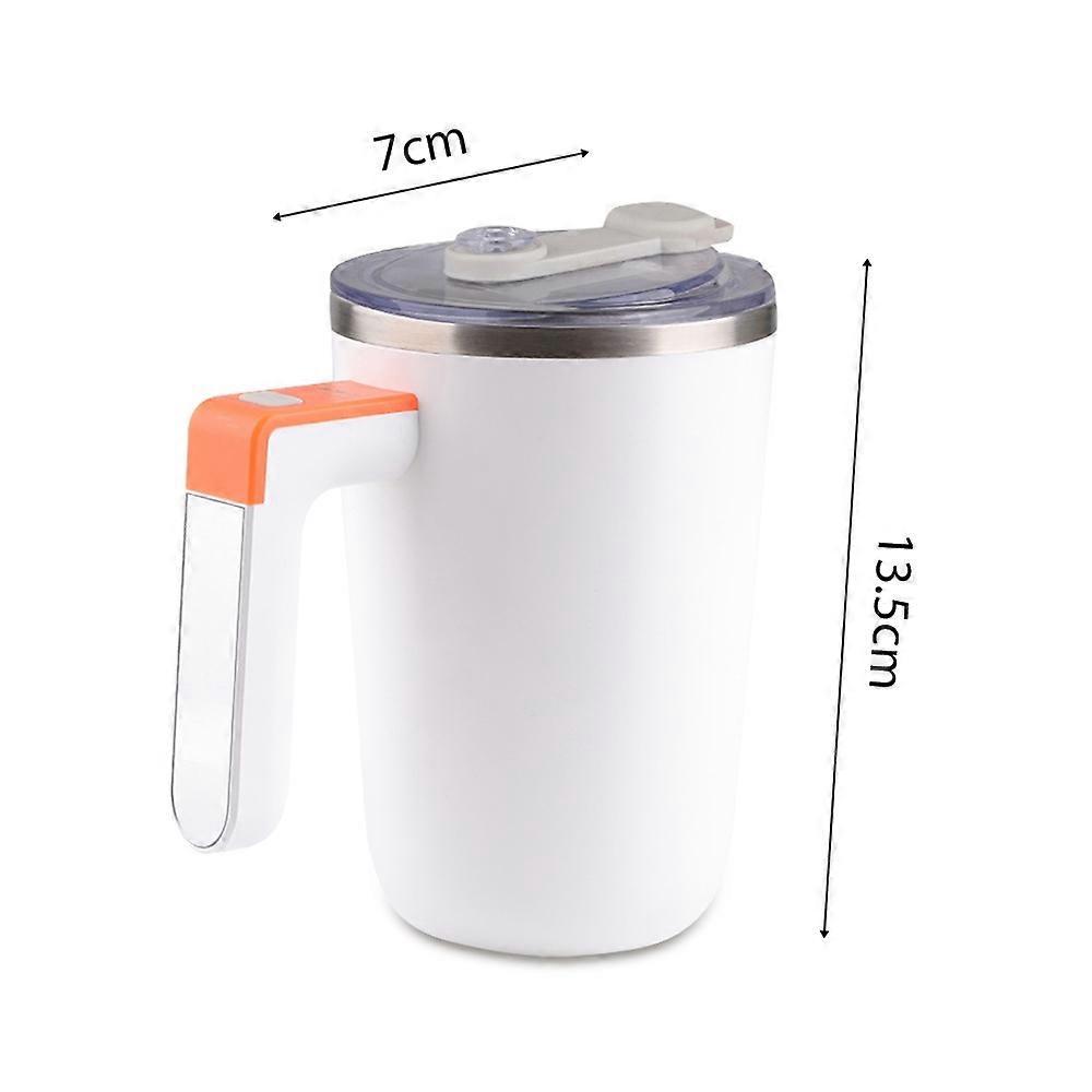 300-ml-selbstrührbecher Mit Temperaturregelung, Magnetischer Kaffeerührfunktion, Deckel, Wiederaufladbar, 304-aluminium