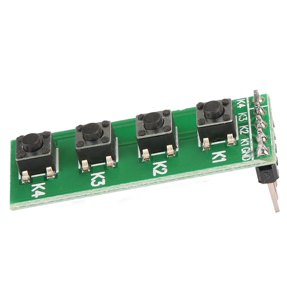 Universelle 4-tasten-drucktaster-schaltermodul-tastaturplatine