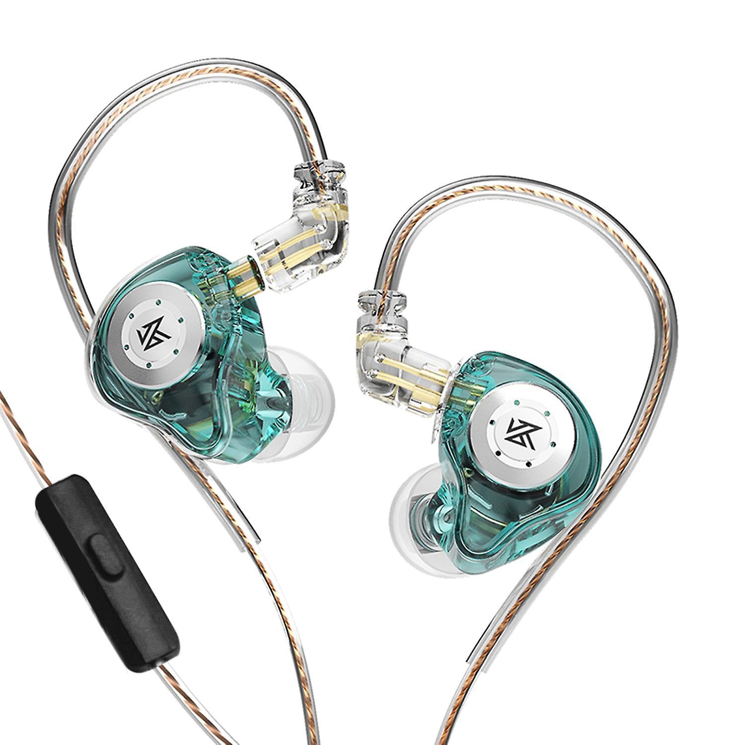 Kz Edx Pro In-ear-bühnenmonitor-kopfhörer Mit Dual-magnet-dynamikeinheit, Shock-bass-ohrhörer Mit Mikrofon – Mehrfarbig