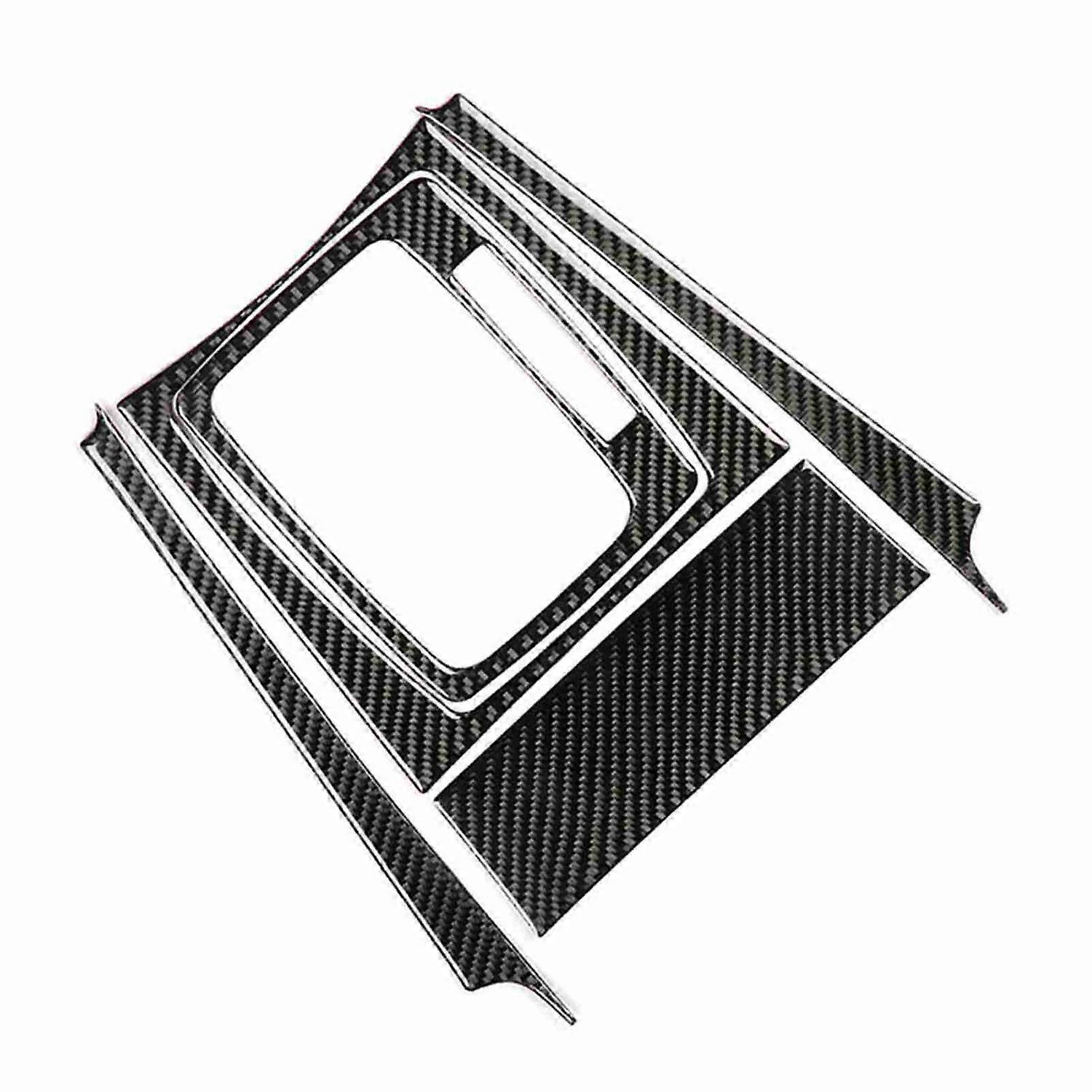 Schalthebel-zierblende Aus Kohlefaser Für Mercedes-benz W204 C-klasse 07-13 (linkslenker)
