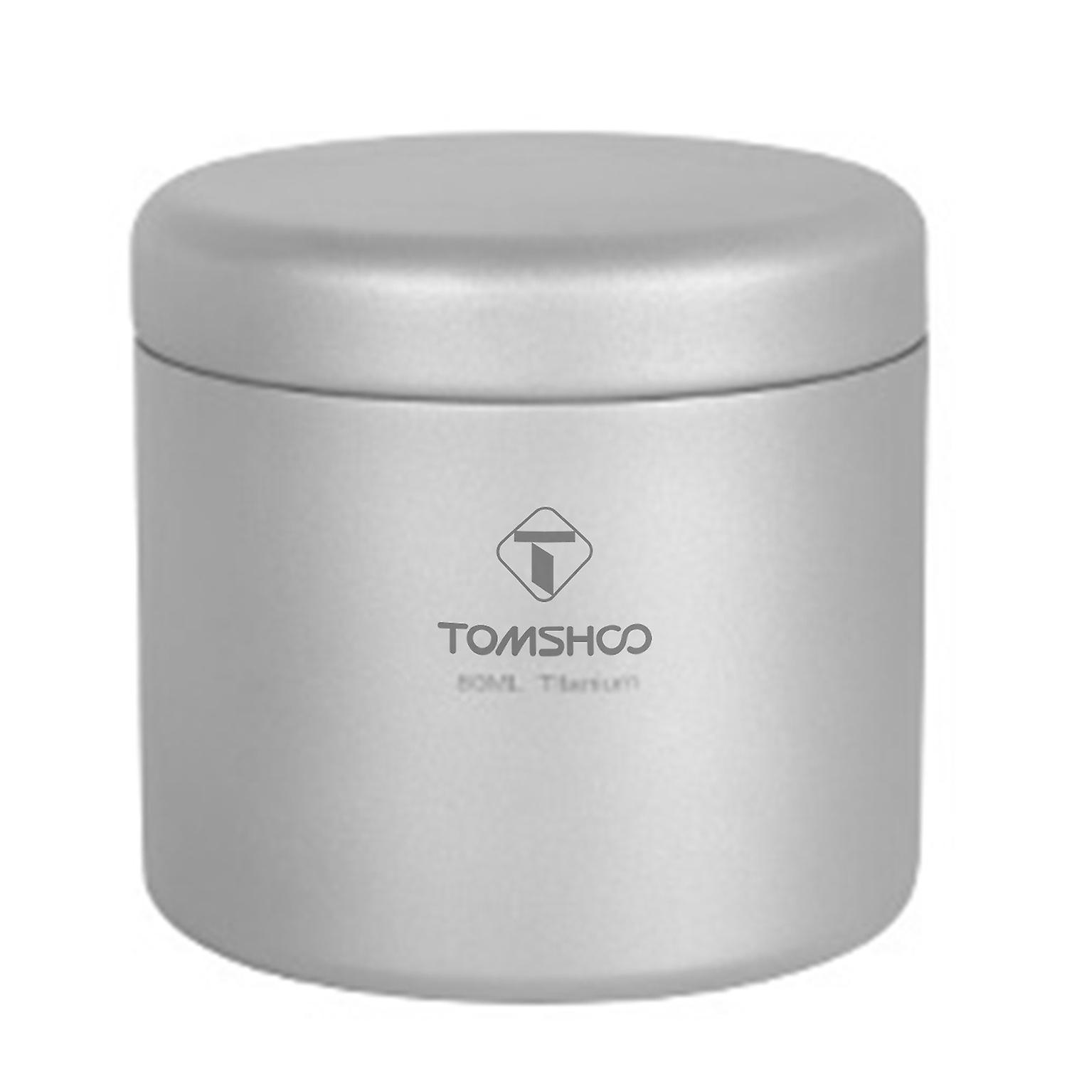 Tomshoo Teedose 35 Ml/80 Ml/120 Ml/200 Ml Leichte Titan-teedose Zur Aufbewahrung Von Tee, Kaffee Und Kräutern