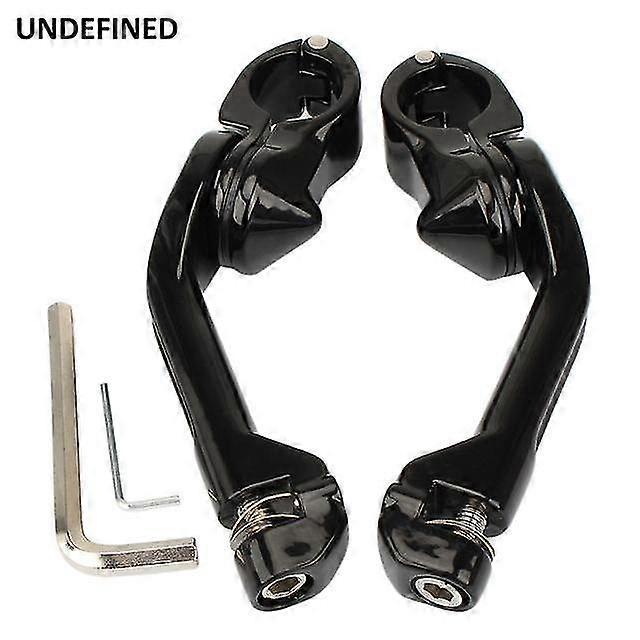 Motorrad-fußrastenklemme 32 Mm (1,25 Zoll) – Highway-motorschutzbügel – Fußrastenhalterung Für Harley Sportster, Dyna, Street Bob, Touring Und Softail – 32 Mm Lang, Abgewinkelt