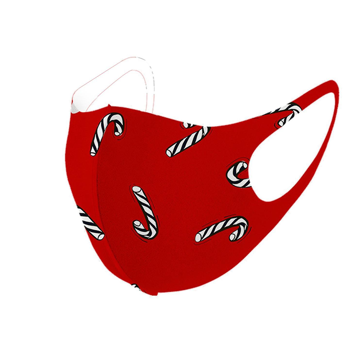 Weihnachts-gesichtsmaske, Wiederverwendbare Gesichtsmaske Für Erwachsene, Waschbar, Atmungsaktiv, Mundschutz