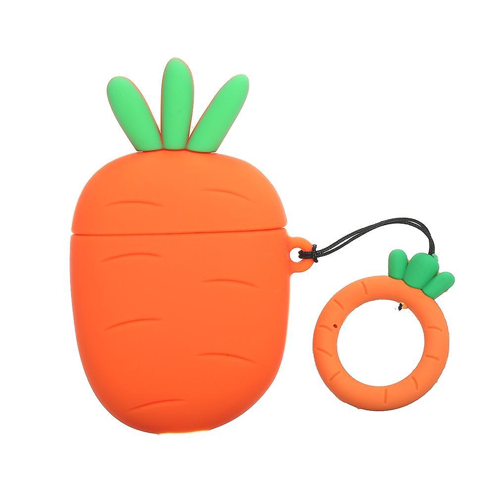 Tragbare, Niedliche 3d-cartoon-frucht-serie Avocado-klappkopfhörerhülle Für Rech-8 Der 1./2. Generation