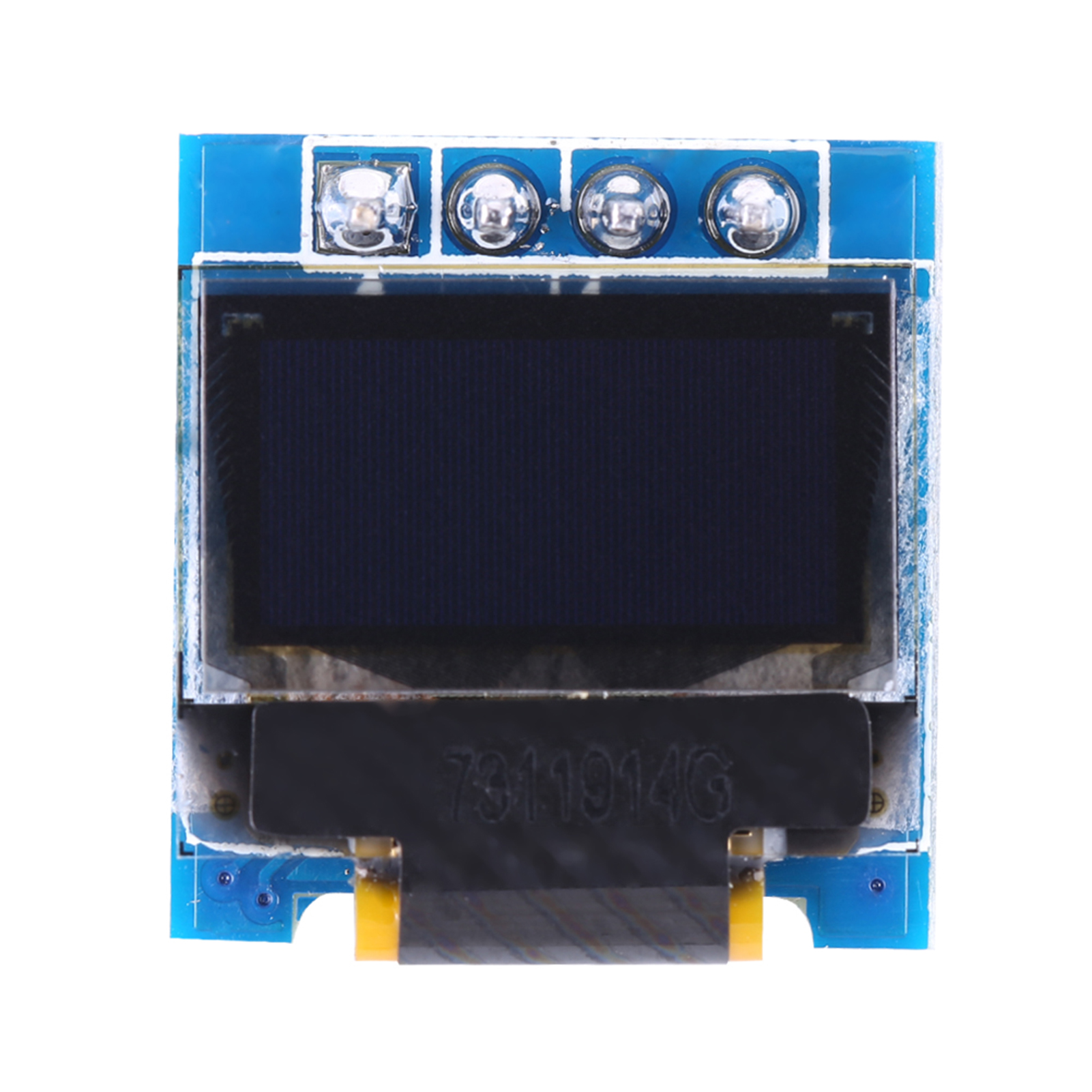 0,49 Zoll Oled-displaymodul, Auflösung 12832, I2c/iic-schnittstelle (weißer Text)
