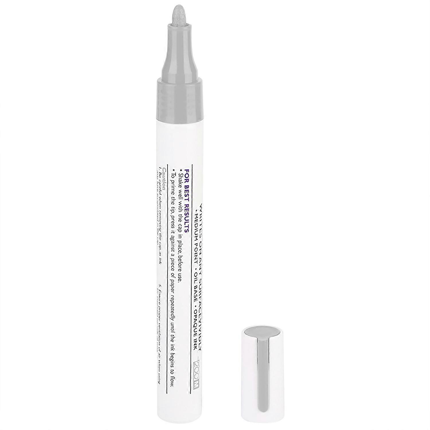 Stück Wasserfester Professioneller Auto-reifenlackstift (silber)