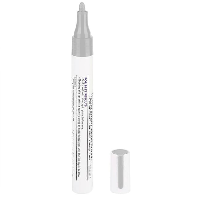 Stück Wasserfester Professioneller Auto-reifenlackstift (silber)