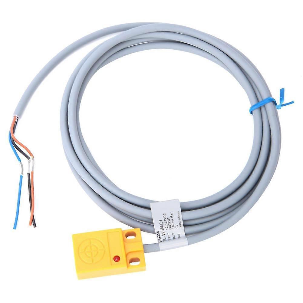 Tl-w5mc1 Npn No 5mm Induktiver Näherungssensor-erkennungsschalter 3-adrig Dc 12-24v