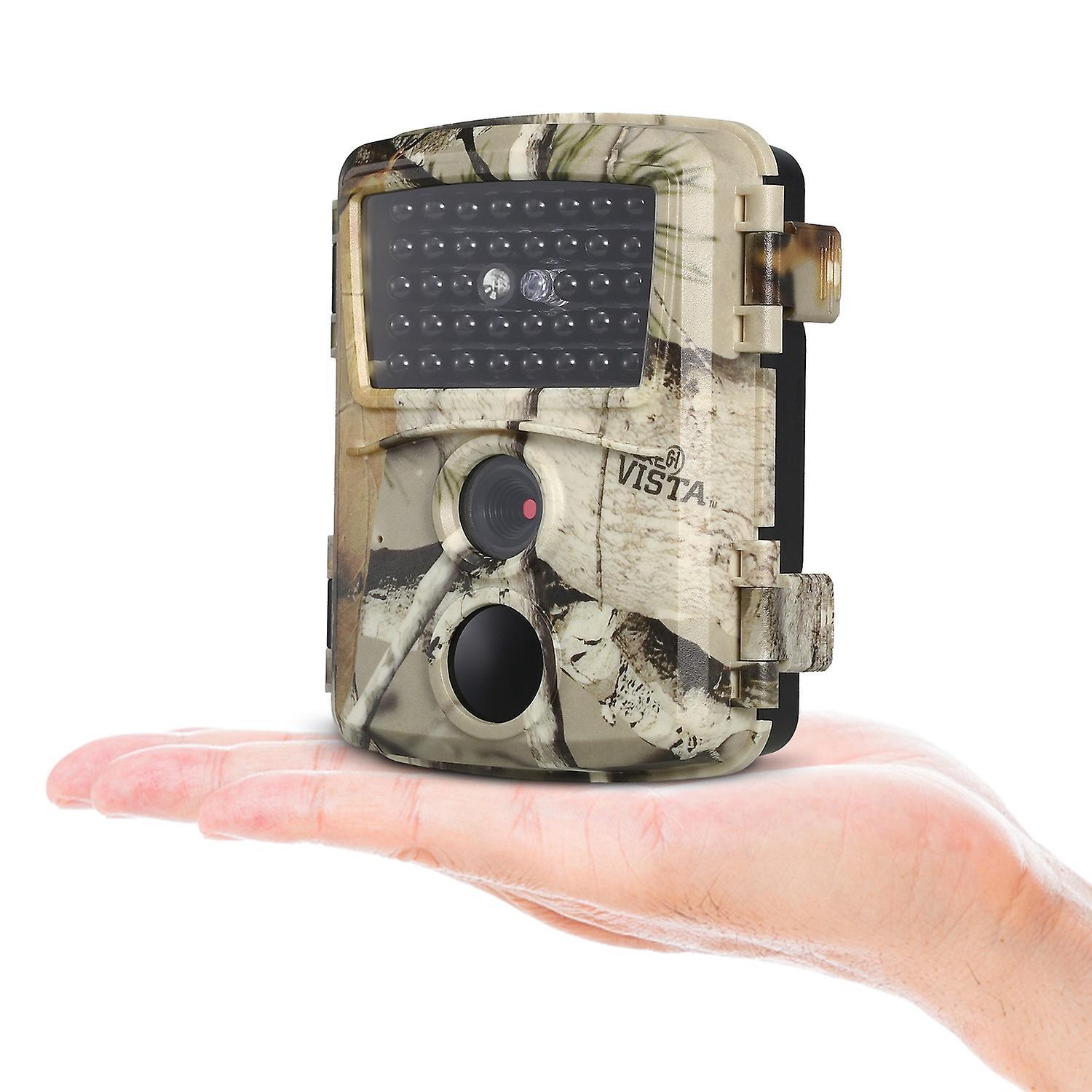Mini-wildkamera 12mp 1080p Jagd- Und Wildtierbeobachtungskamera Mit Bewegungserkennung, Ip54-schutzart