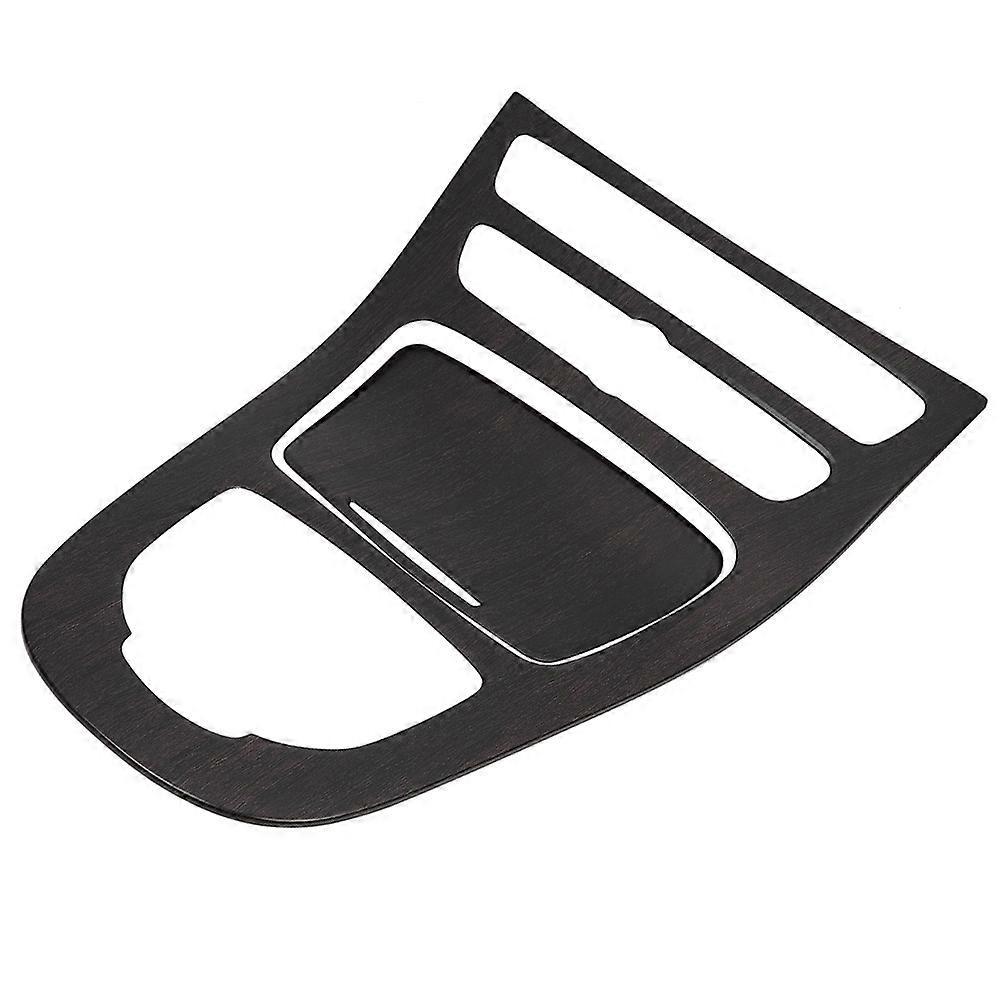 2-teilige Konsolen-schalthebelabdeckung Für Mercedes-benz E-klasse W213 (2016–2018), Eichenholz
