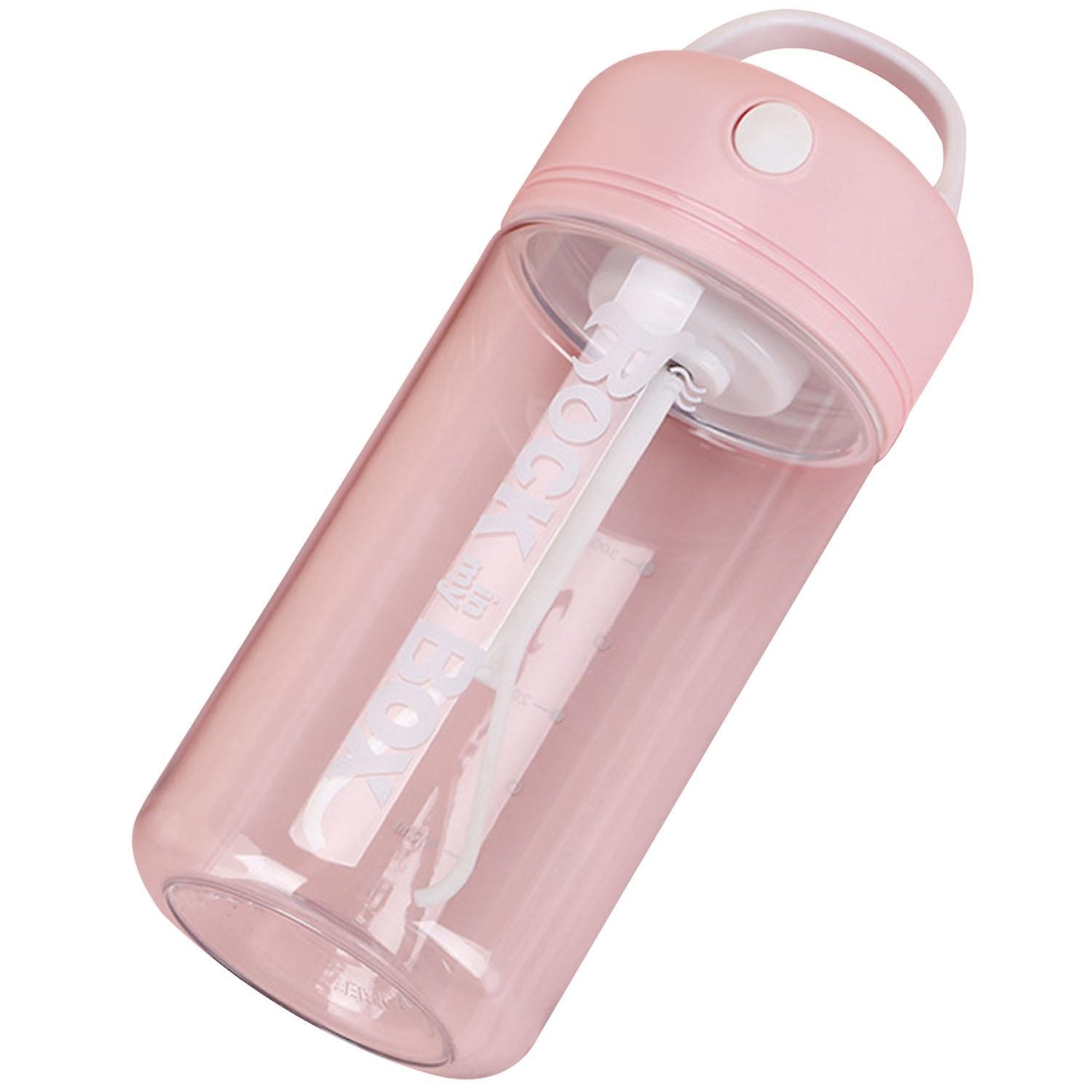380 Ml Elektrischer Protein-shaker, Tragbarer Mixerbecher, Batteriebetriebener Kaffee-shaker, Nahrungsergänzungsmittel – Pink