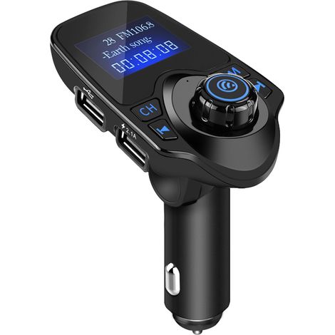 T11 Bluetooth-freisprecheinrichtung Fürs Auto, Mp3-player, Fm-transmitter, Usb-ladegerät