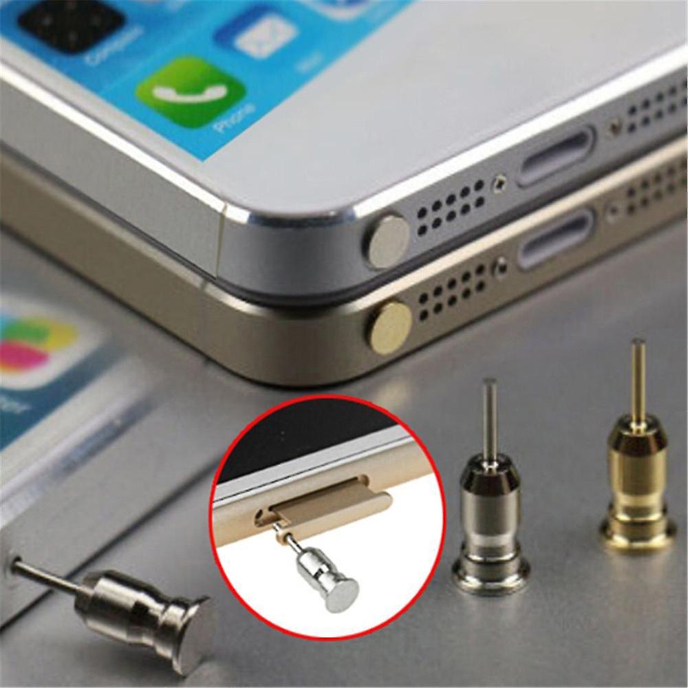 Staubdichter Anti-staub-stecker, 3,5-mm-kopfhörerbuchse, Sim-karten-nadel Für Mobiltelefone