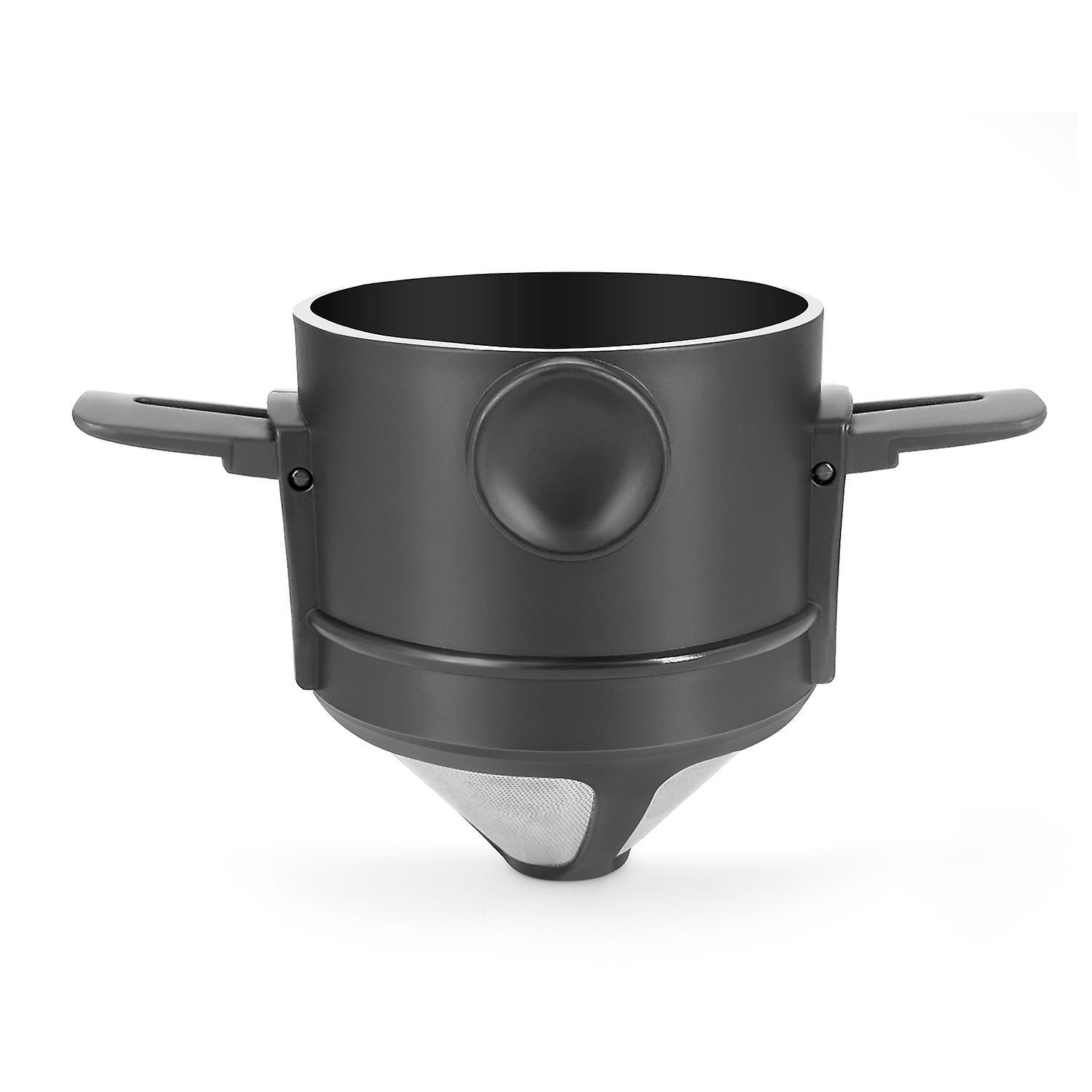 Faltbarer, Tragbarer Handbrüh-kaffeefilter, Kaffeefilterkegel Für Filterkaffee Und Tee Aus Edelstahl