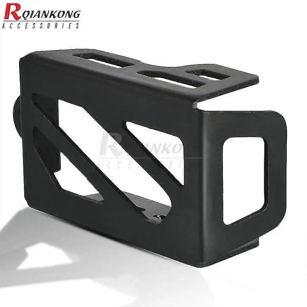 Für Honda Crf1000l 2015 2016 2017 Motorrad Cnc Vorder- Und Hinterrad-bremsflüssigkeitsbehälter-schutzabdeckung Crf 1000 L Africa Twin 2016-2017--2016 2017 Vorne