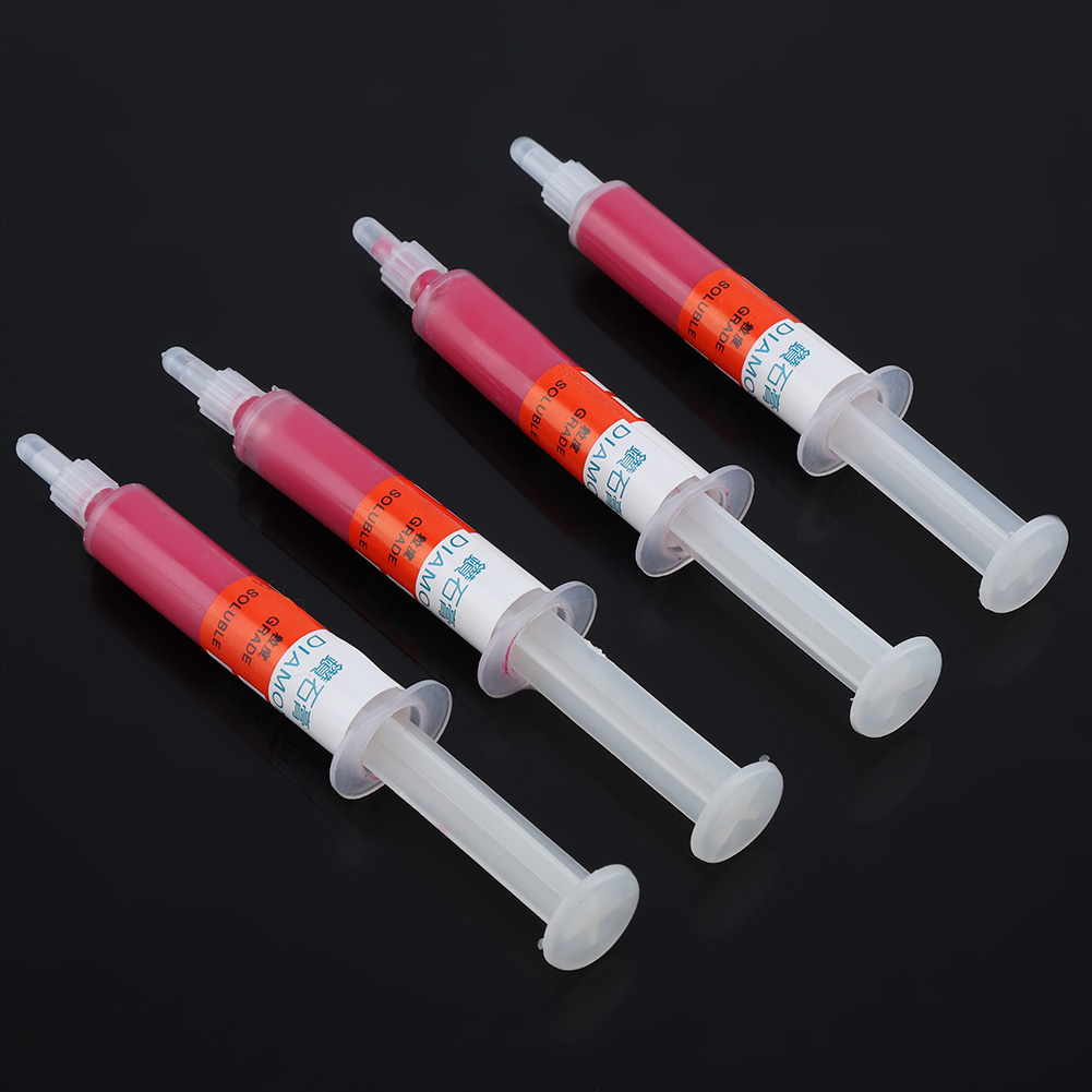 5-teiliges Set Diamant-schleif- Und Polierpaste, Läpppaste, Schleifpaste, Nadel, Tube W2.54000