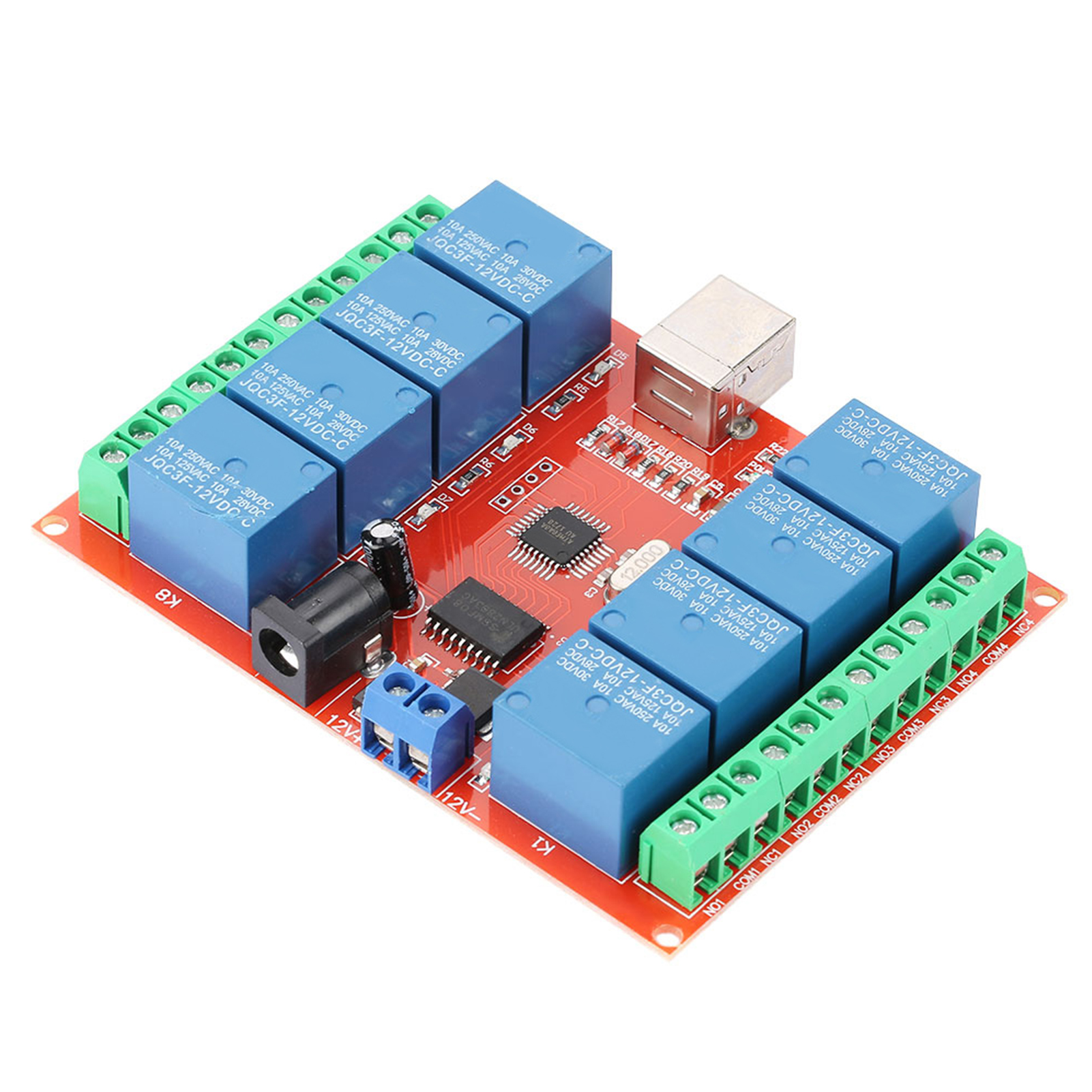 12v 8-kanal Computer-usb-controller Schaltrelaismodul Pc Smart Controller