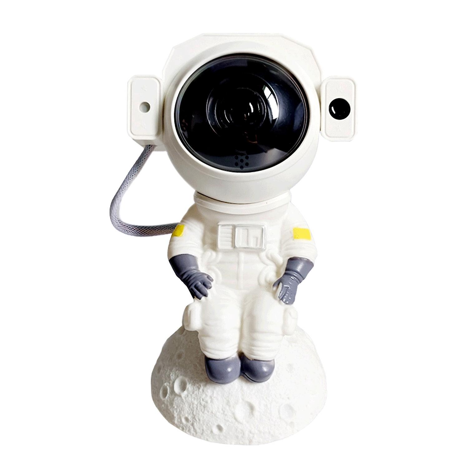 Astronauten-mondball-sternen-nachtlichtprojektor, Hochauflösende Stern- Und Mondprojektion, Bluetooth-lautsprecher, Drei