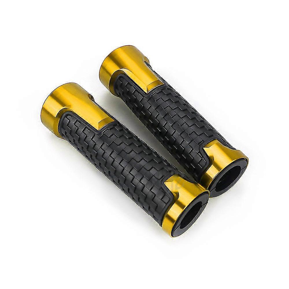 Cnc-gefräste Gummigel-handgriffe Für Vespa Gts, Gtv 300, 250, 125, 200, Primavera, Sprint, Gt, Lt, Lx, Px, S 150 – Gold