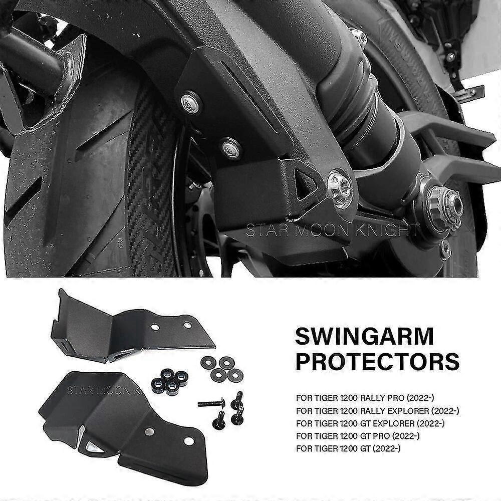 Schwingenschutz Für Tiger 1200 Rally Pro 1200 Gt Pro Explorer 2022- Motorrad, Matt Schwarz