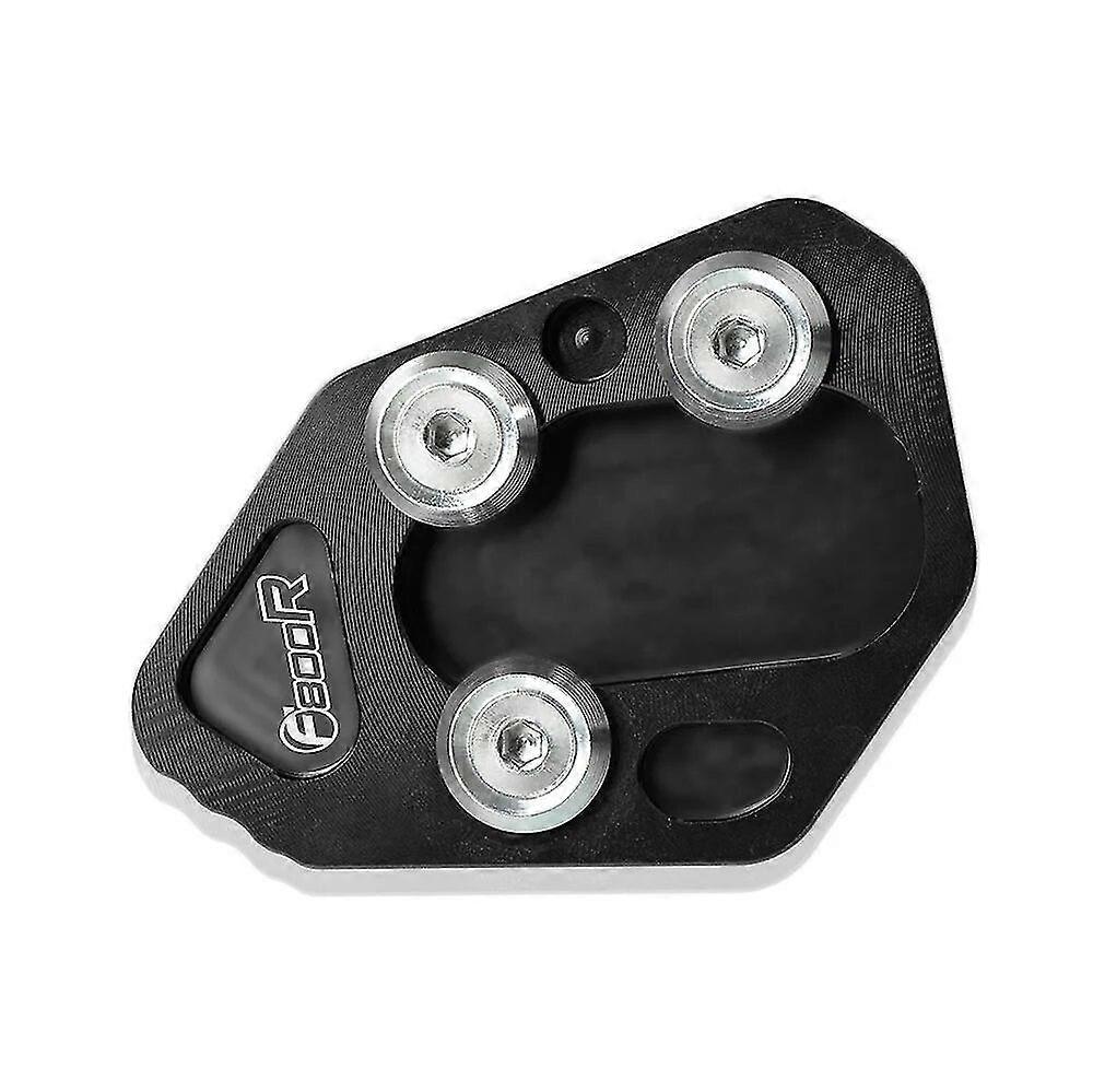 Seitenständer-vergrößerungsplatte Für Bmw F800r (2009–2015) – F800r-logo, Schwarz