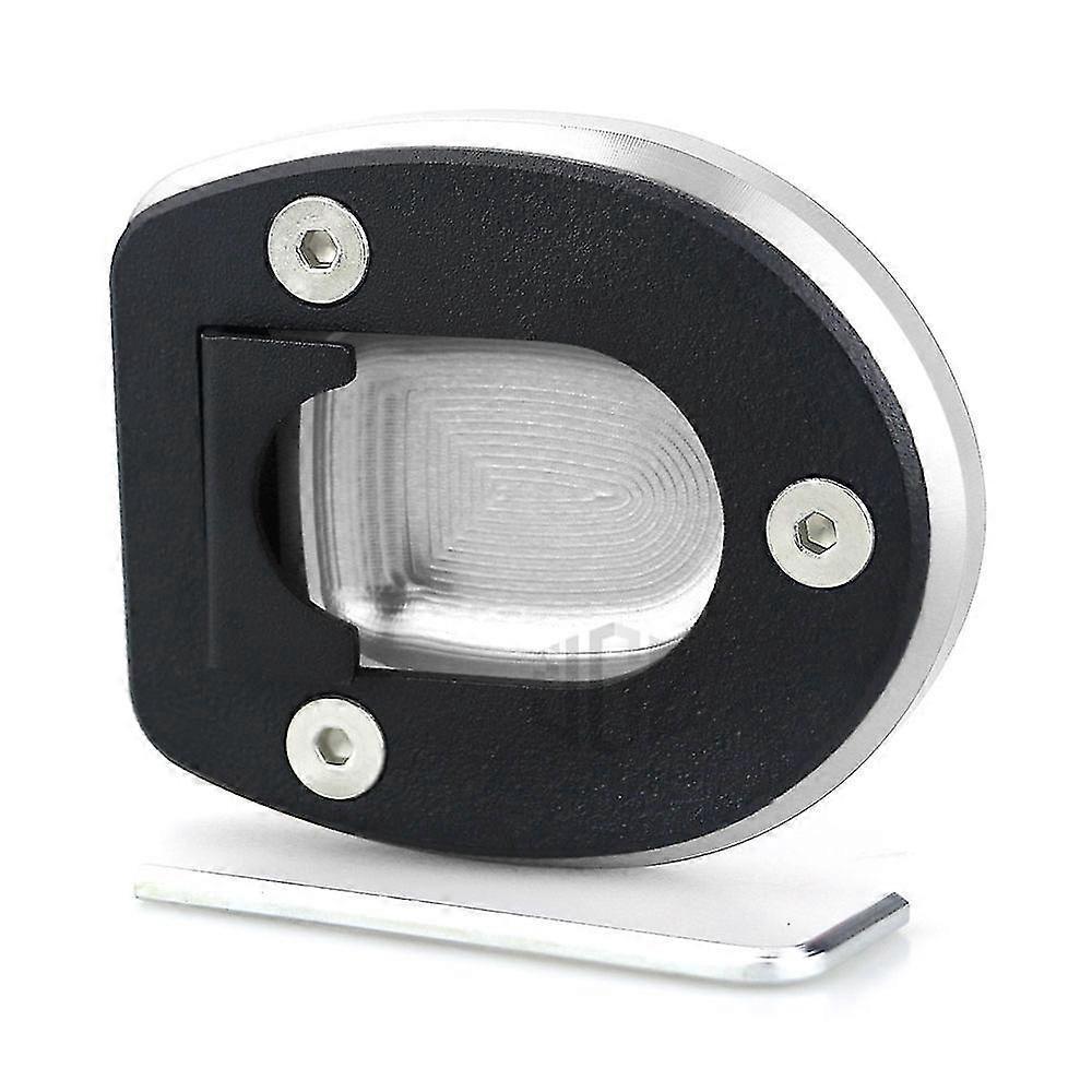 Cnc-gefräste Seitenständerverlängerung Für Vespa Gts 250/300 (2013–2019/2020) – Ohne Logo, Silberfarben