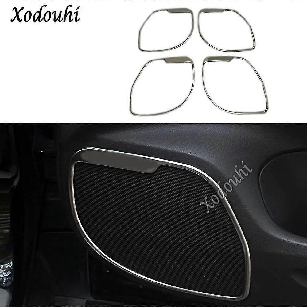 Für Honda Crv Cr-v 2012 2013 2014 2015 2016 Autoabdeckung Detektor Stick Innen Audio Lautsprecher Sound Abdeckung Ring Kreis Zierleiste--