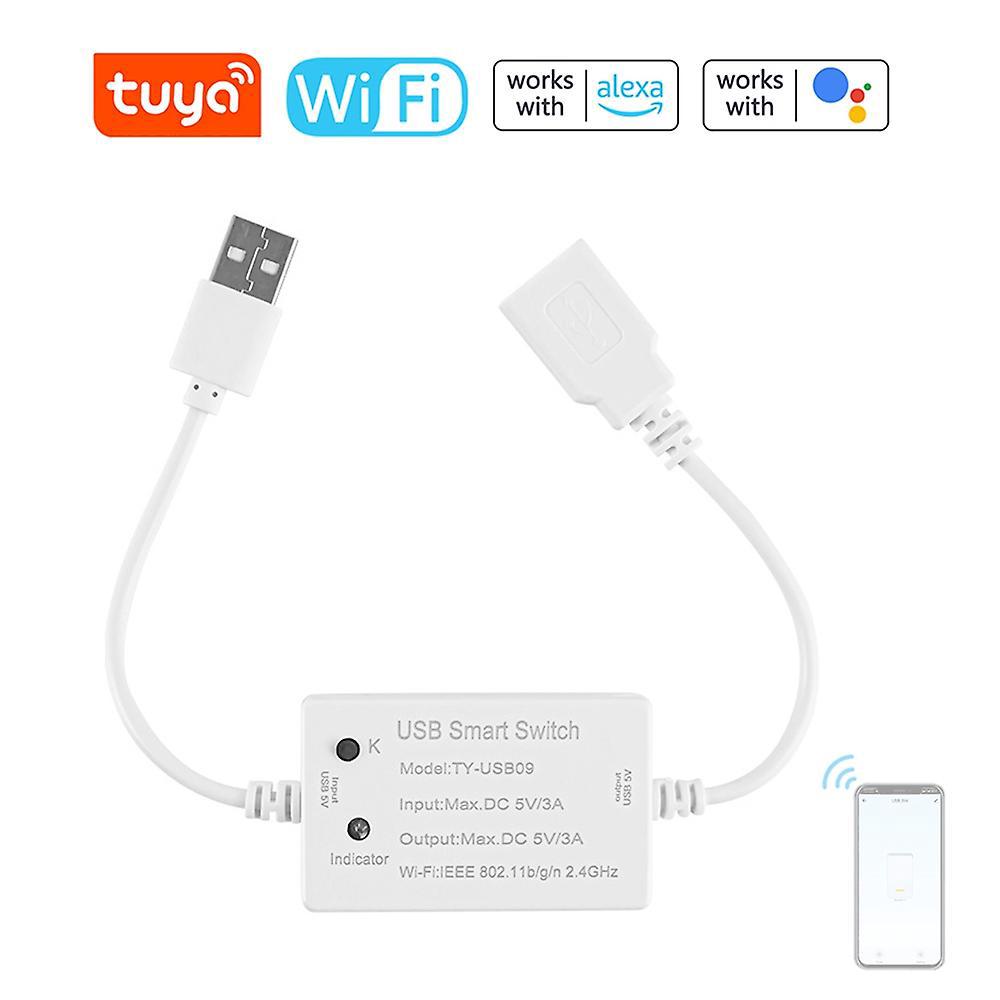 Tuya Wlan Intelligenter Schutzschaltermodul Rf433 Ein-/ausschalter Fernbedienung Per Mobiltelefon-app C
