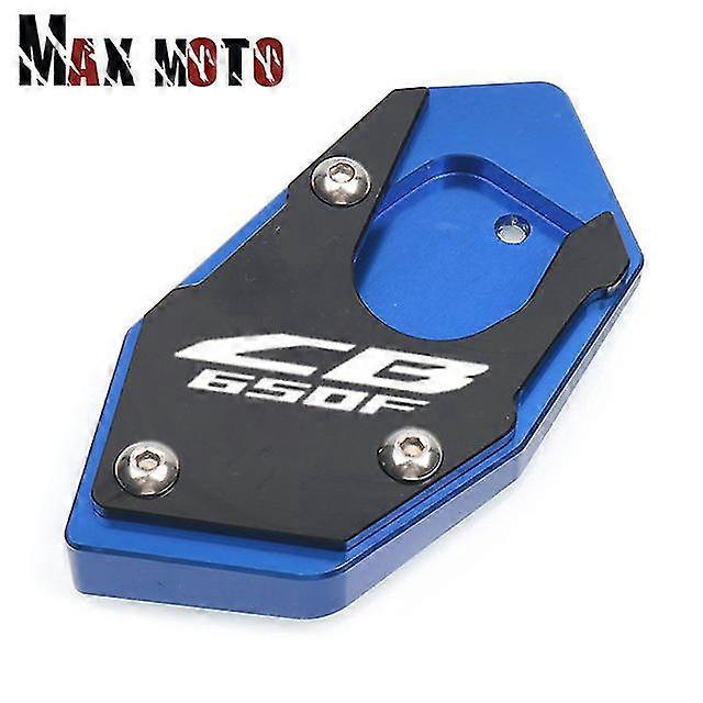 Seitenständer-verlängerungsplatte Für Honda Cbr650r, Cbr650f, Cb650r, Cb650f (modelljahre 2019–2020) – Blau – Cb650f