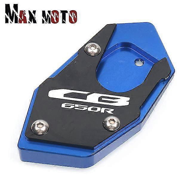 Seitenständer-verlängerungsplatte Für Honda Cbr650r, Cbr650f, Cb650r, Cb650f (2019–2020) – Blau – Cb650r
