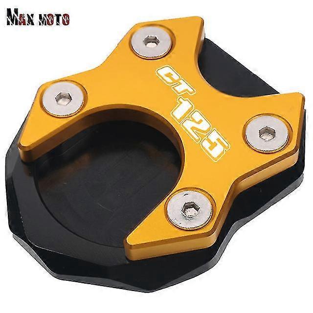 Für Honda Ct125 Ct 125 2020 2021 Motorradzubehör Cnc-seitenständer-verlängerungsplatte (vergrößert) – Gold
