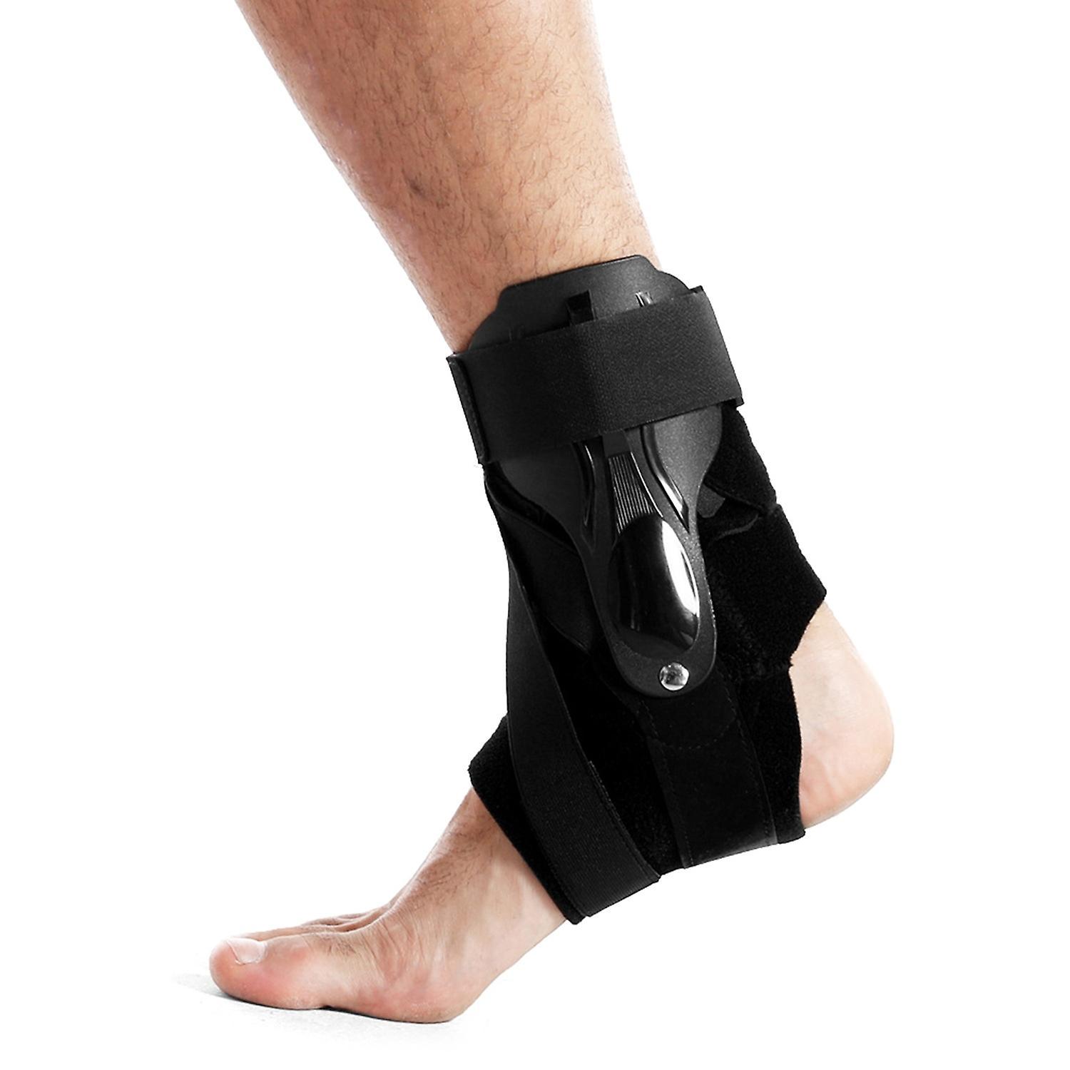 Knöchelbandage Mit Schutzschiene, Verstellbarer Knöchelstabilisator, Größe S.